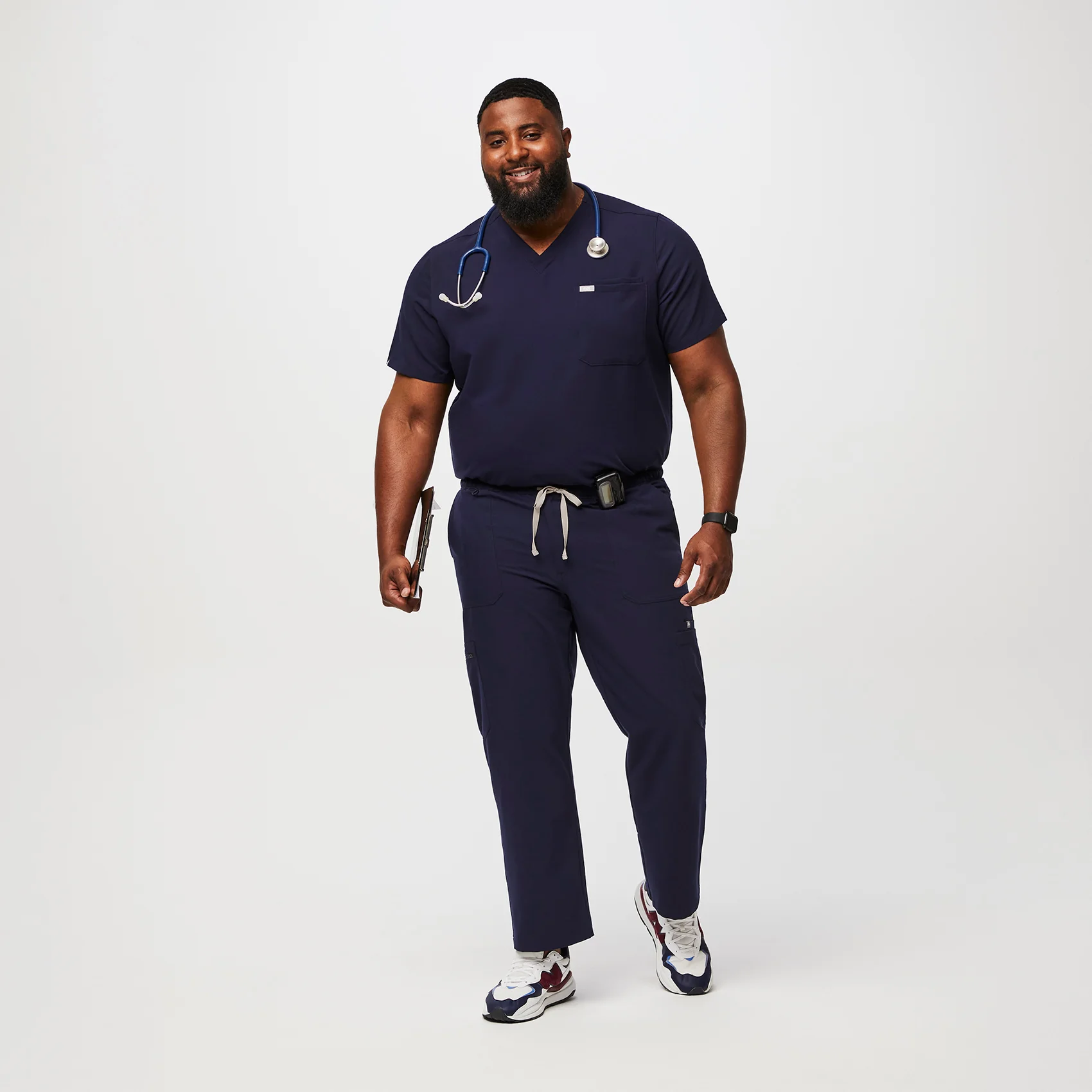 men's Navy Cairo™ - Short Cargo Scrub Pants (3XL - 6XL) - Image 2