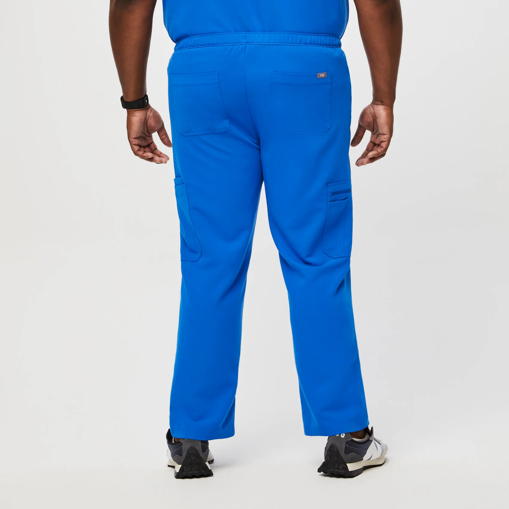 men's Royal Blue Cairo™ - Short Cargo Scrub Pants (3XL - 6XL) - Image 4