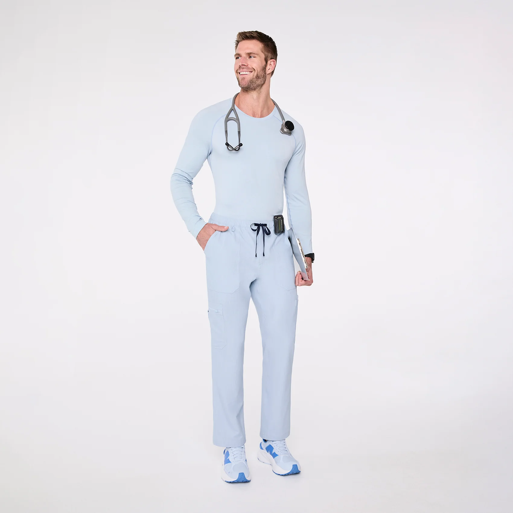men's Chambray Cairo - Short Cargo Scrub Pant⢠- Image 2