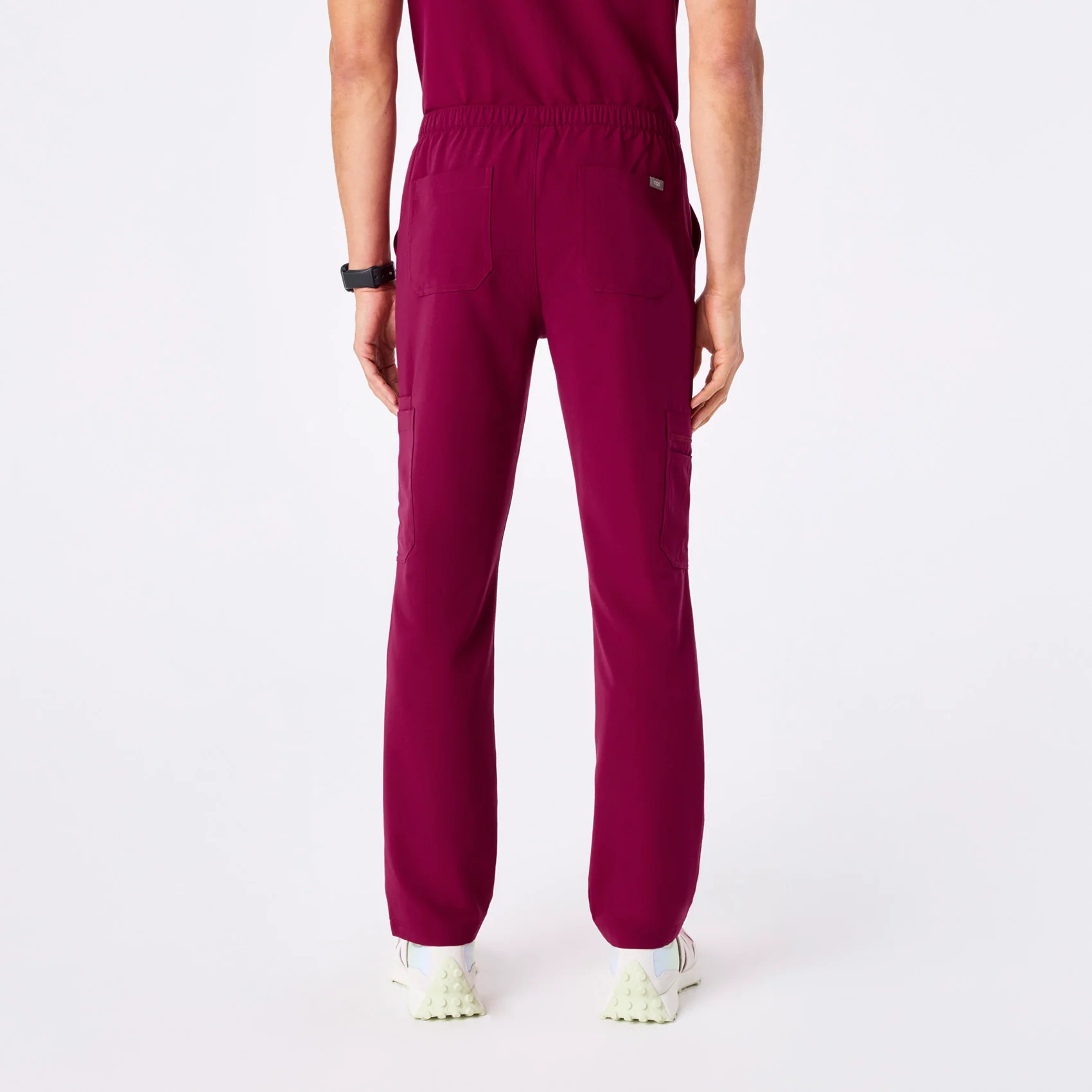 men's Dark Magenta Cairo - Short Cargo Scrub Pant™ - Image 4