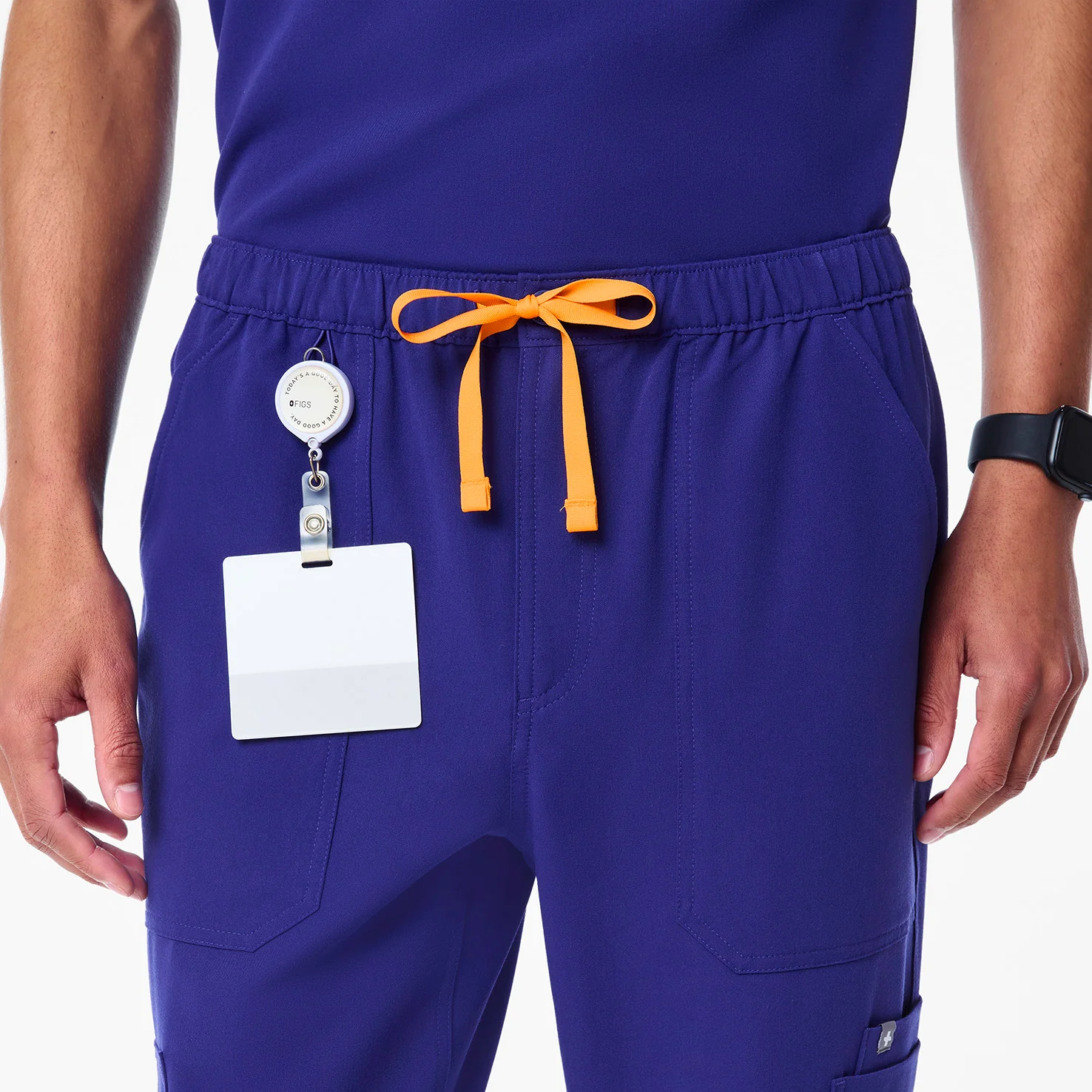 men's Deep Royal Blue Cairo - Cargo Scrub Pant™ - Image 5