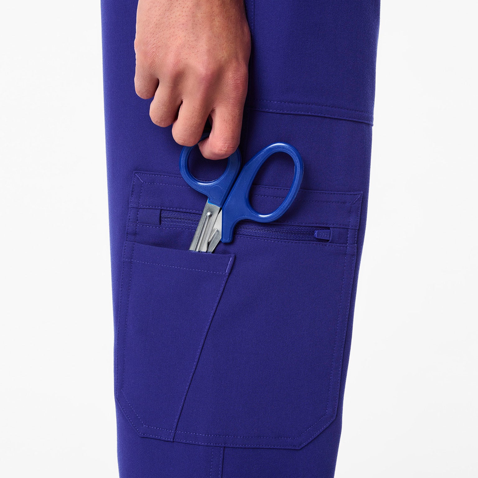 men's Deep Royal Blue Cairo - Cargo Scrub Pant™ - Image 6