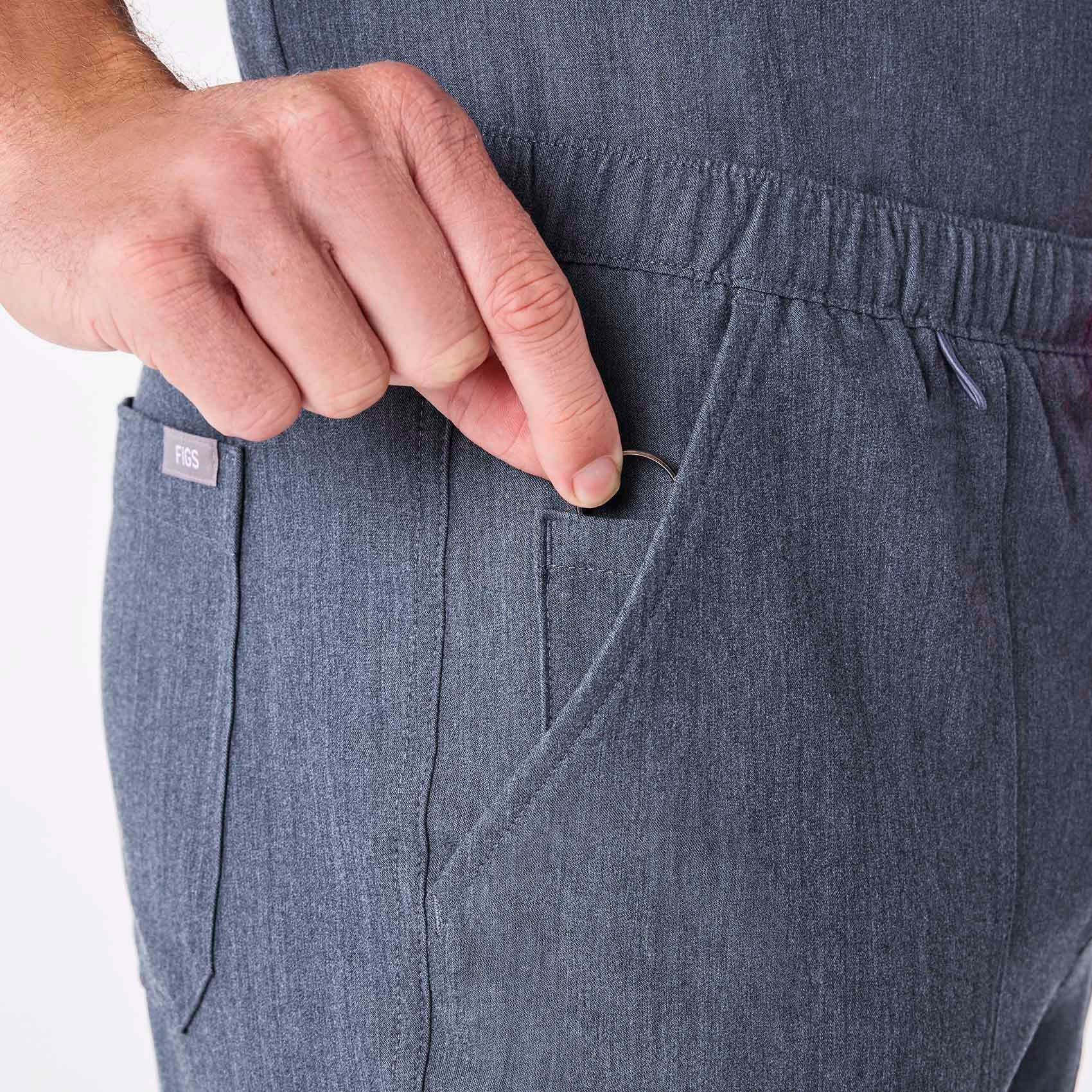 men's Heather Denim Cairo - Short Cargo Scrub Pant™ - Image 7