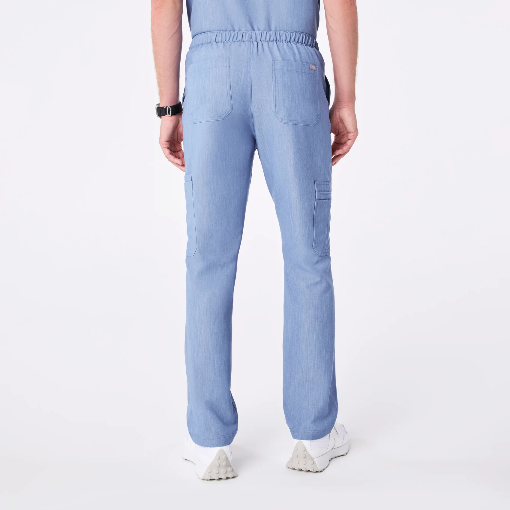 men's Heather Indigo Cairo - Short Cargo Scrub Pant™ - Image 4