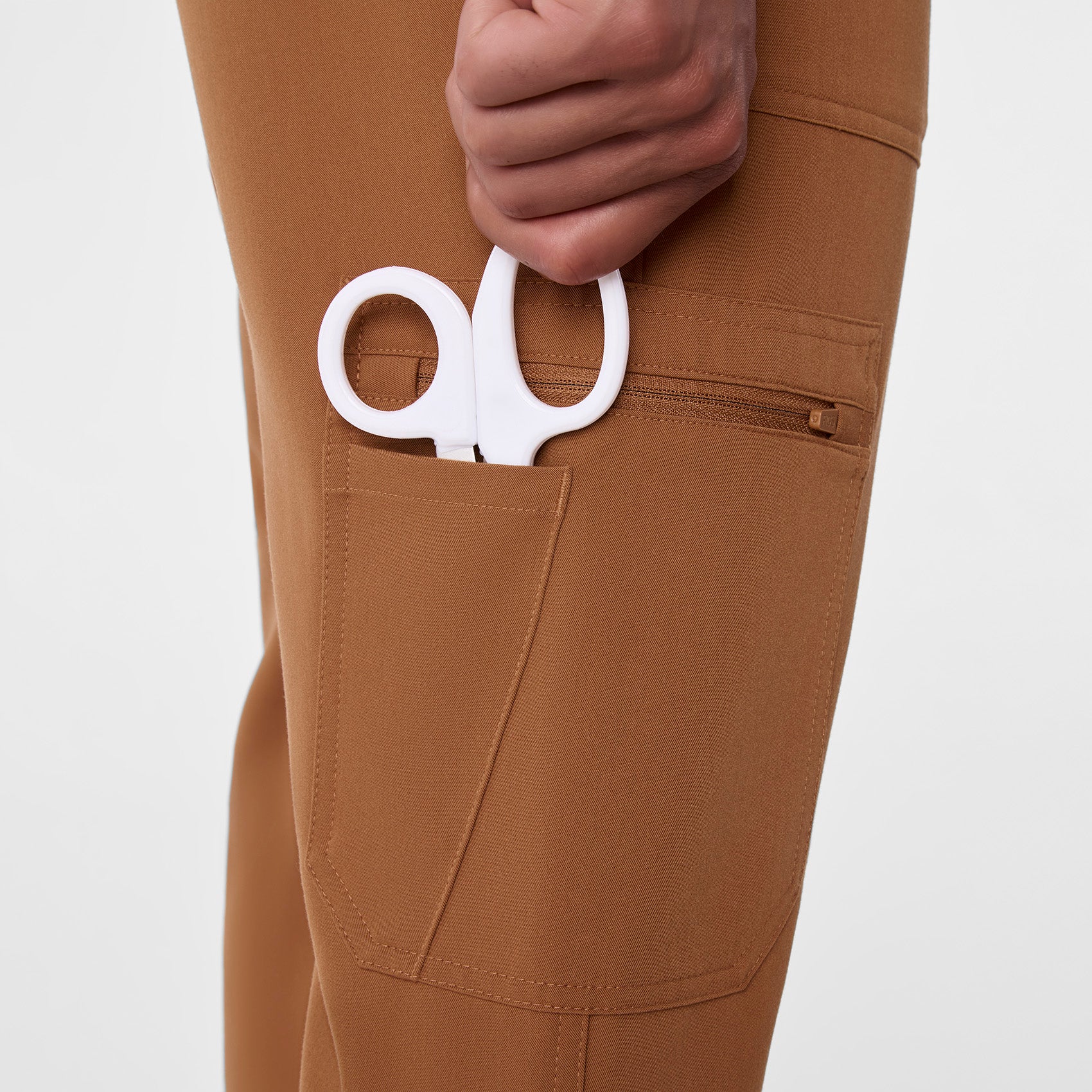 men's Mocha Cairo - Short Cargo Scrub Pant™ - Image 8