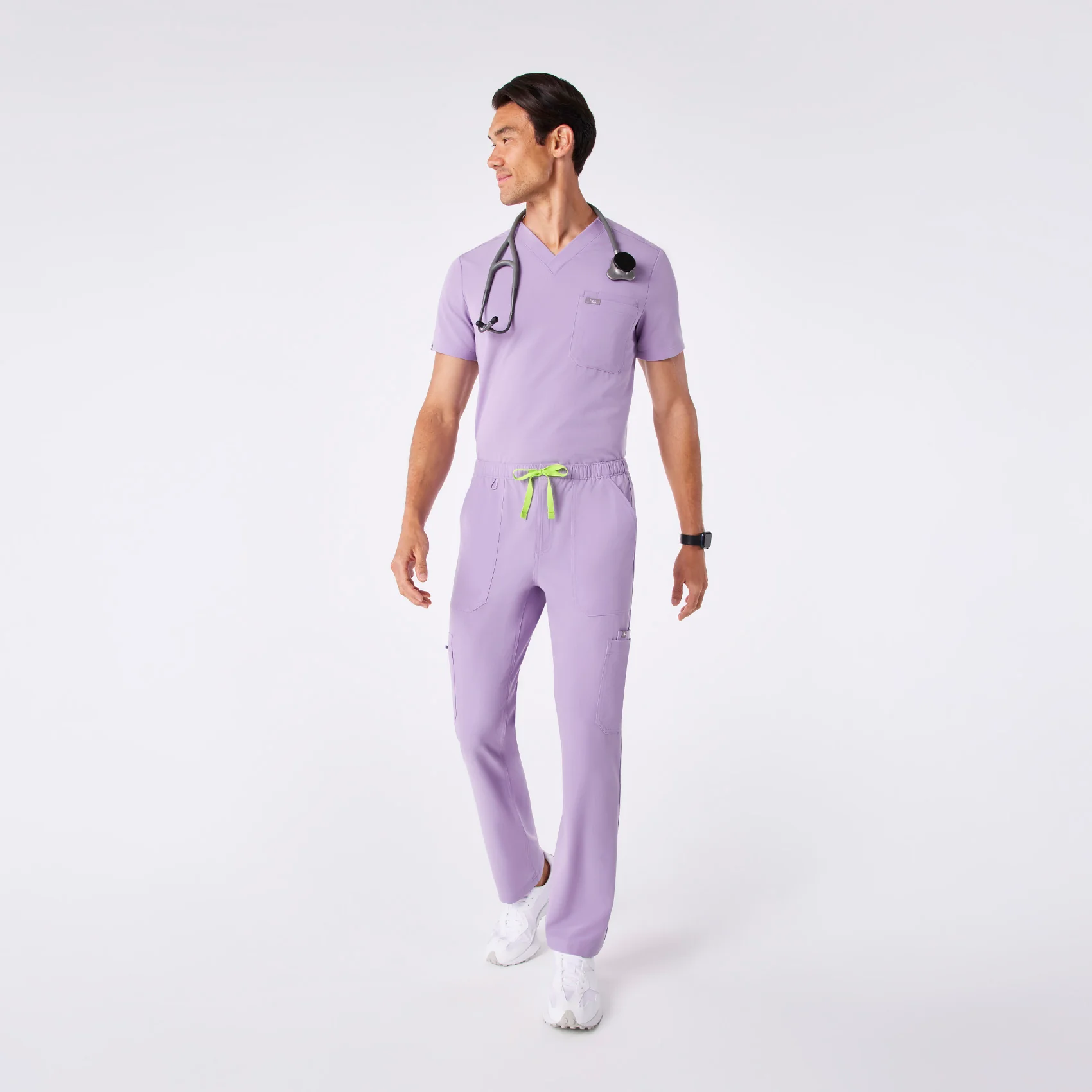 men's Lavender Dew Cairo - Cargo Scrub Pant⢠- Image 2