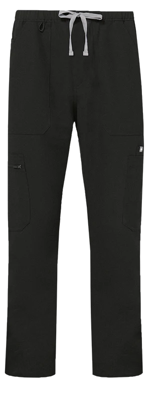 Men's Black Cairo™ - Tall Cargo Scrub Pants - Image 10