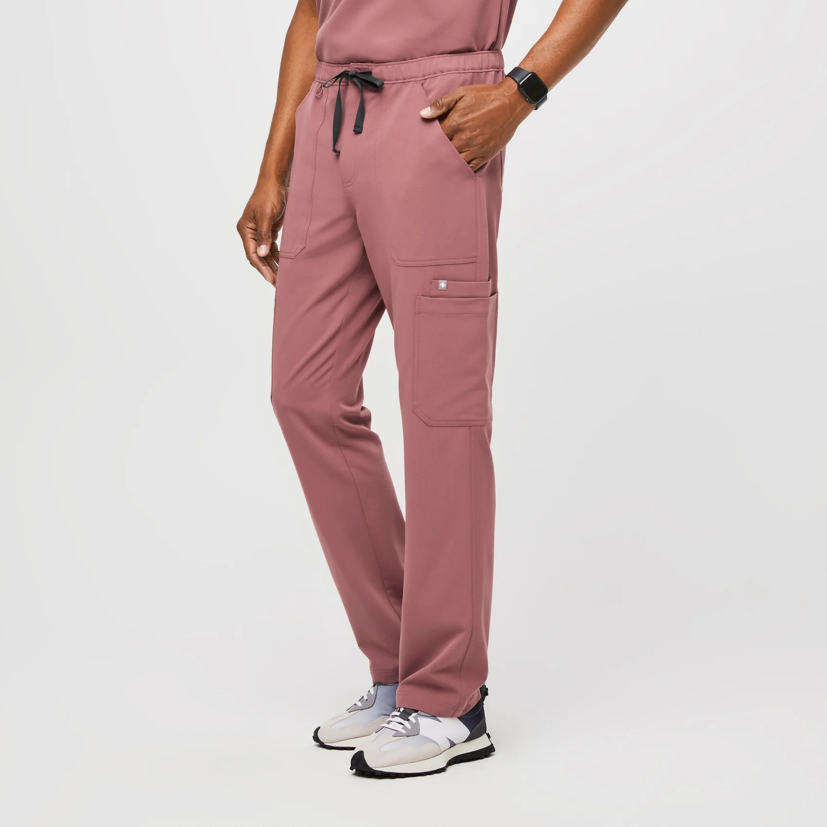 Men's Mauve Cairo™ - Tall Cargo Scrub Pants - Image 3
