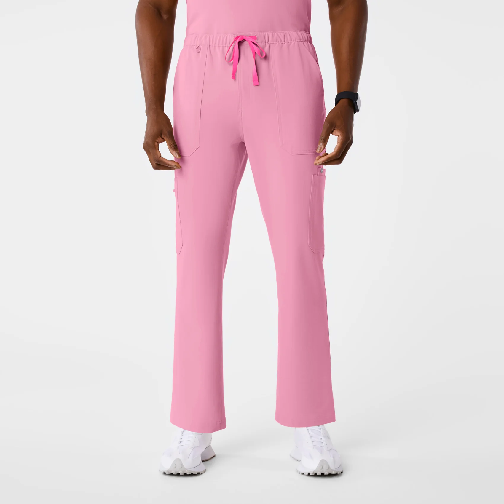 men's Chalk Pink Cairo - Tall Cargo Scrub Pantā¢