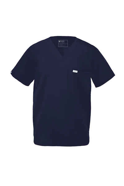 Men's Navy Chisec™ - Three-Pocket Scrub Top - Image 9
