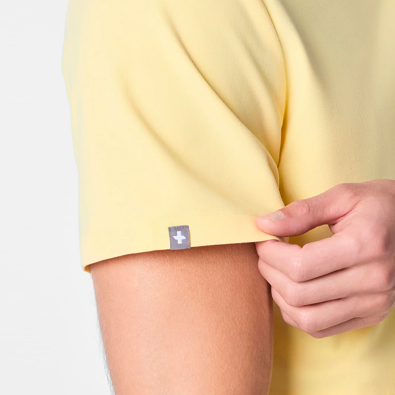 men's Butter Yellow Chisec - Three-Pocket Scrub Top™ - Image 8