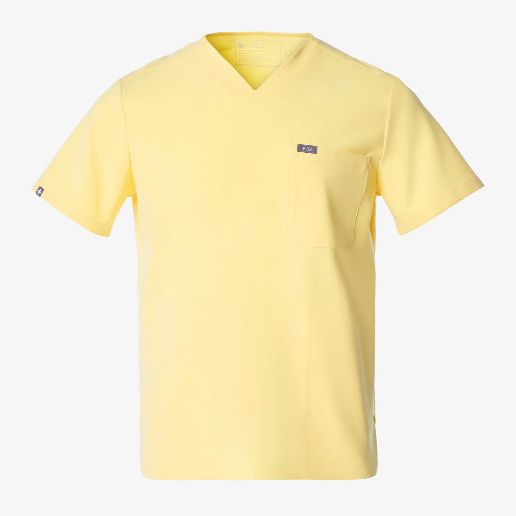 men's Butter Yellow Chisec - Three-Pocket Scrub Top™ - Image 9