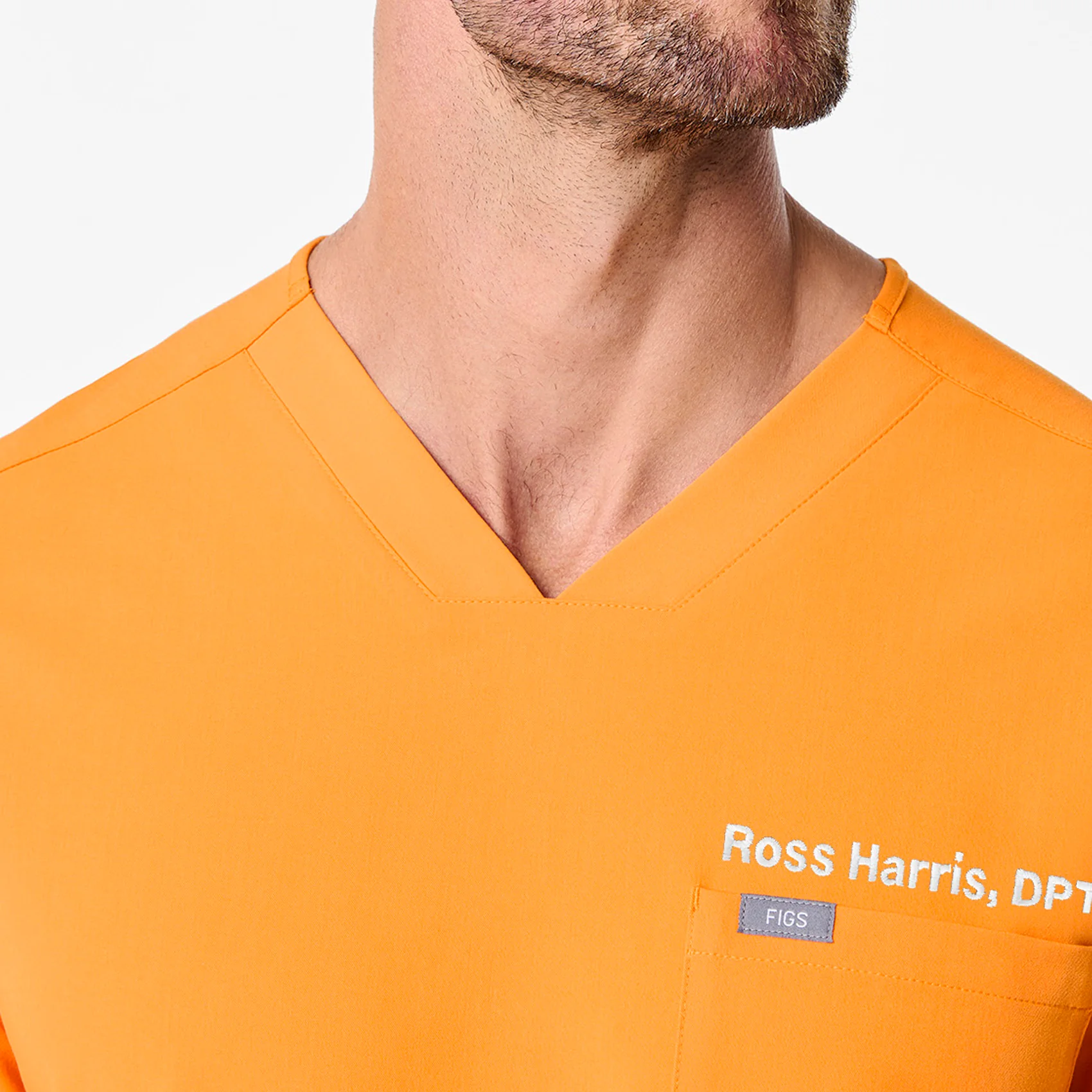 men's Creamsicle Chisec - Three-Pocket Scrub Top™ - Image 5