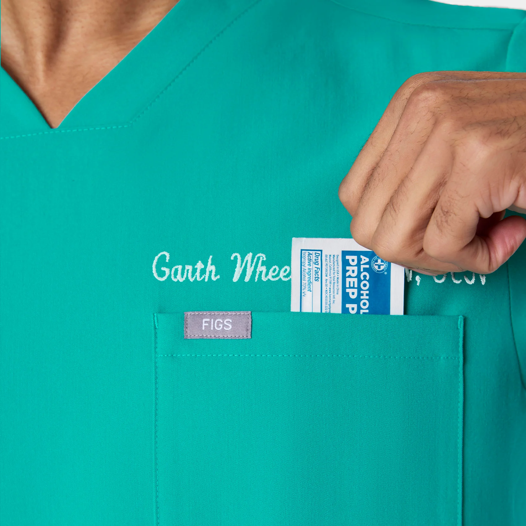 men's Lagoon Chisec - Three-Pocket Scrub Top™ - Image 6
