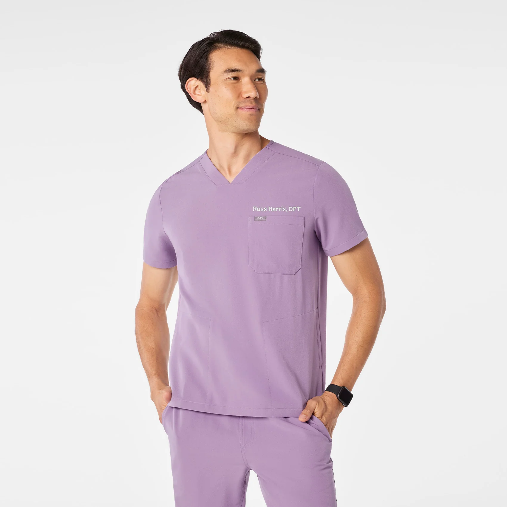 men's Purple Haze Chisec - Three-Pocket Scrub Top™