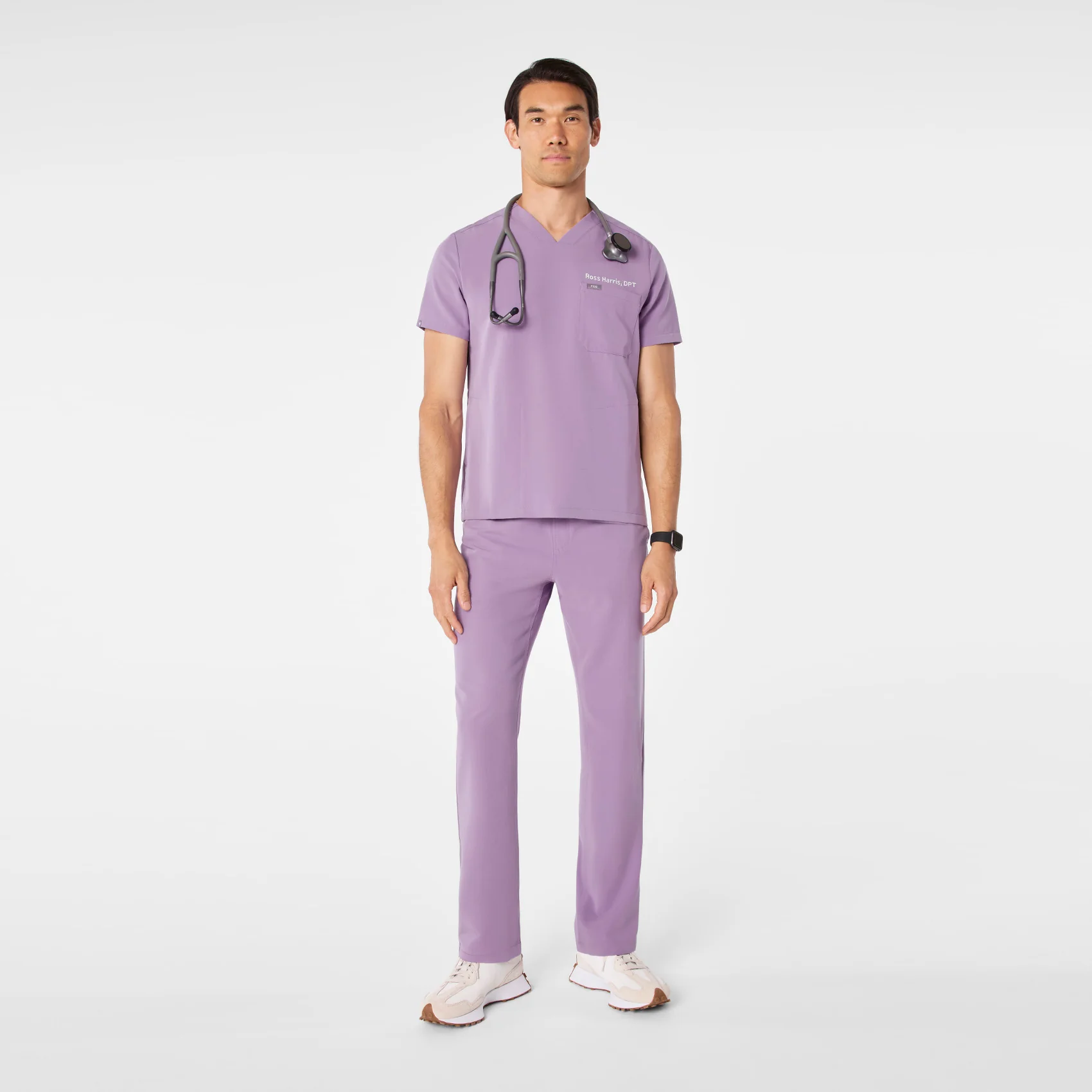 men's Purple Haze Chisec - Three-Pocket Scrub Top™ - Image 2