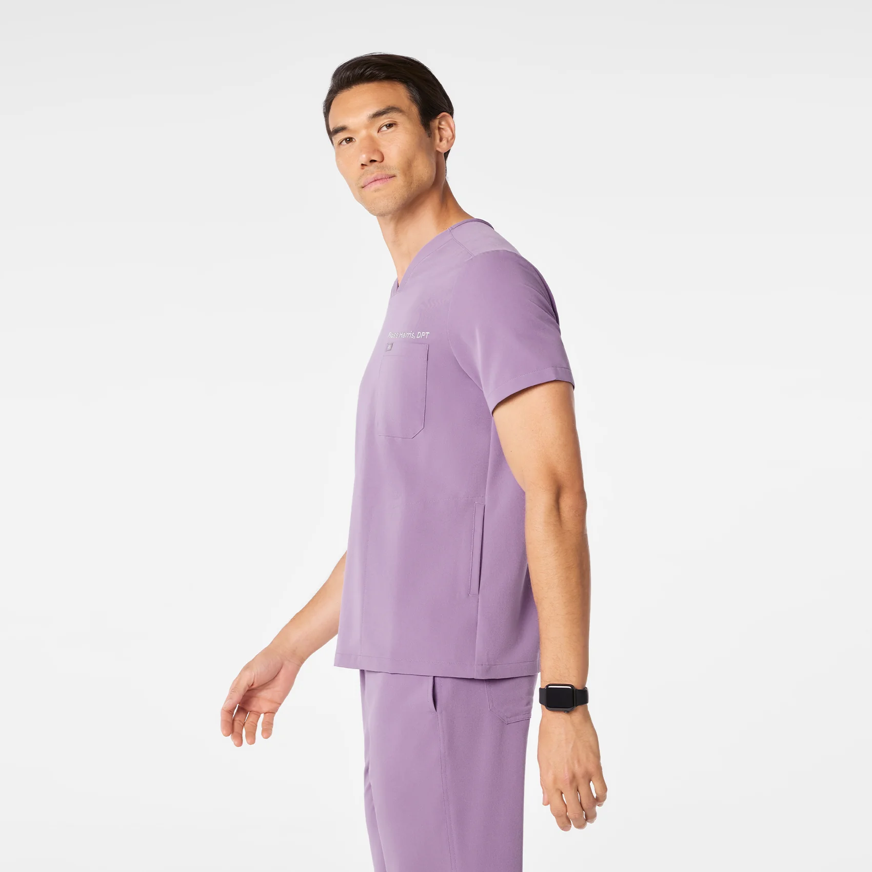 men's Purple Haze Chisec - Three-Pocket Scrub Top™ - Image 3