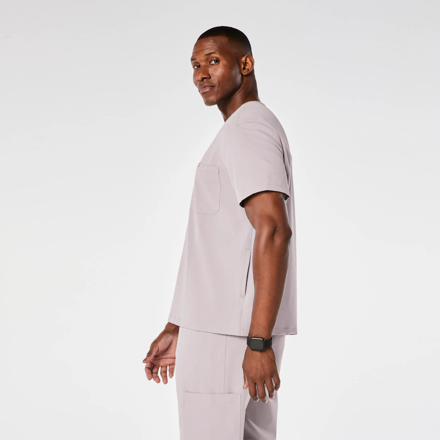 men's Slate Chisec - Three-Pocket Scrub Top™ - Image 3