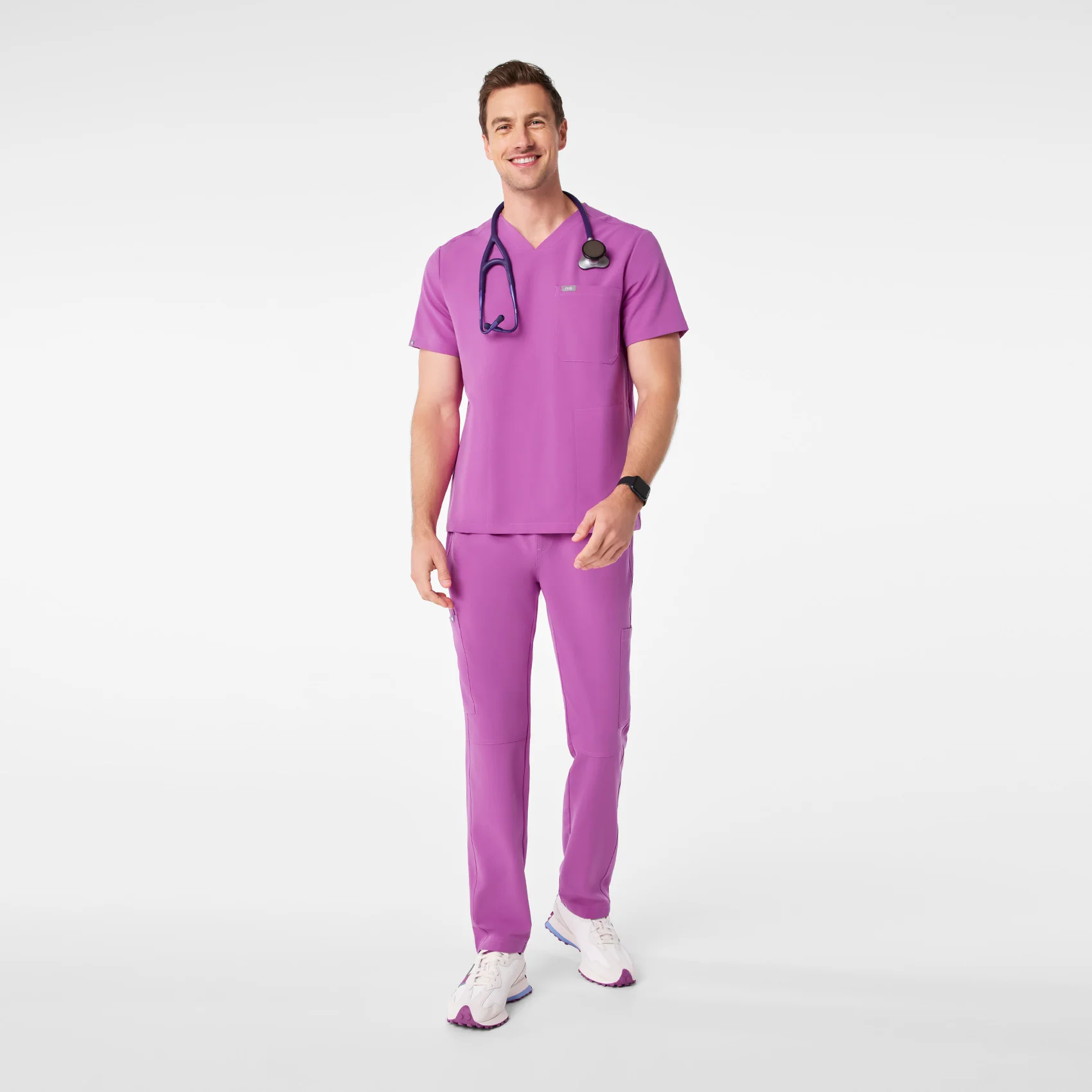 men's Ultraberry Chisec - Three-Pocket Scrub Top™ - Image 2