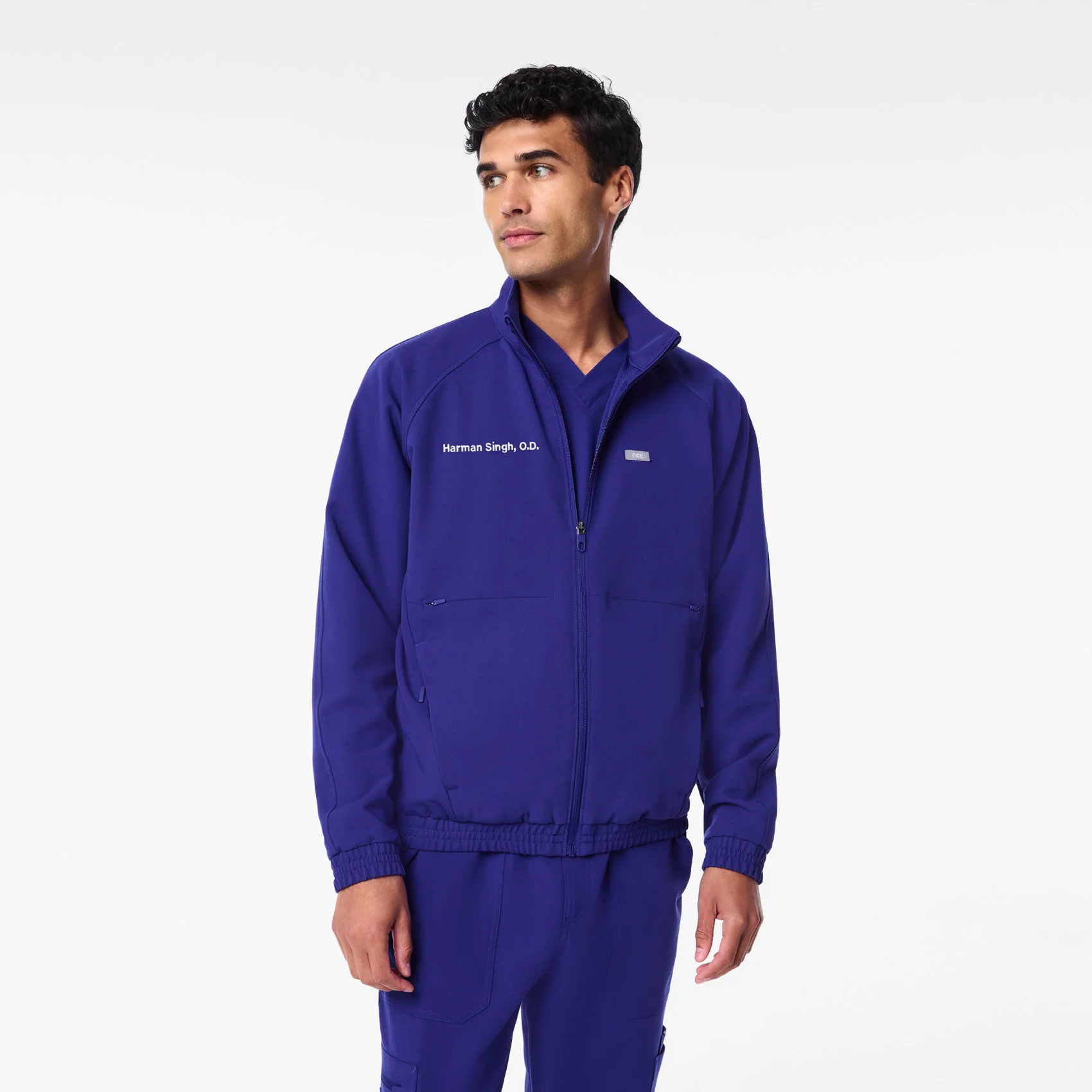 men's Deep Royal Blue Cobaki - Scrub Jacket
