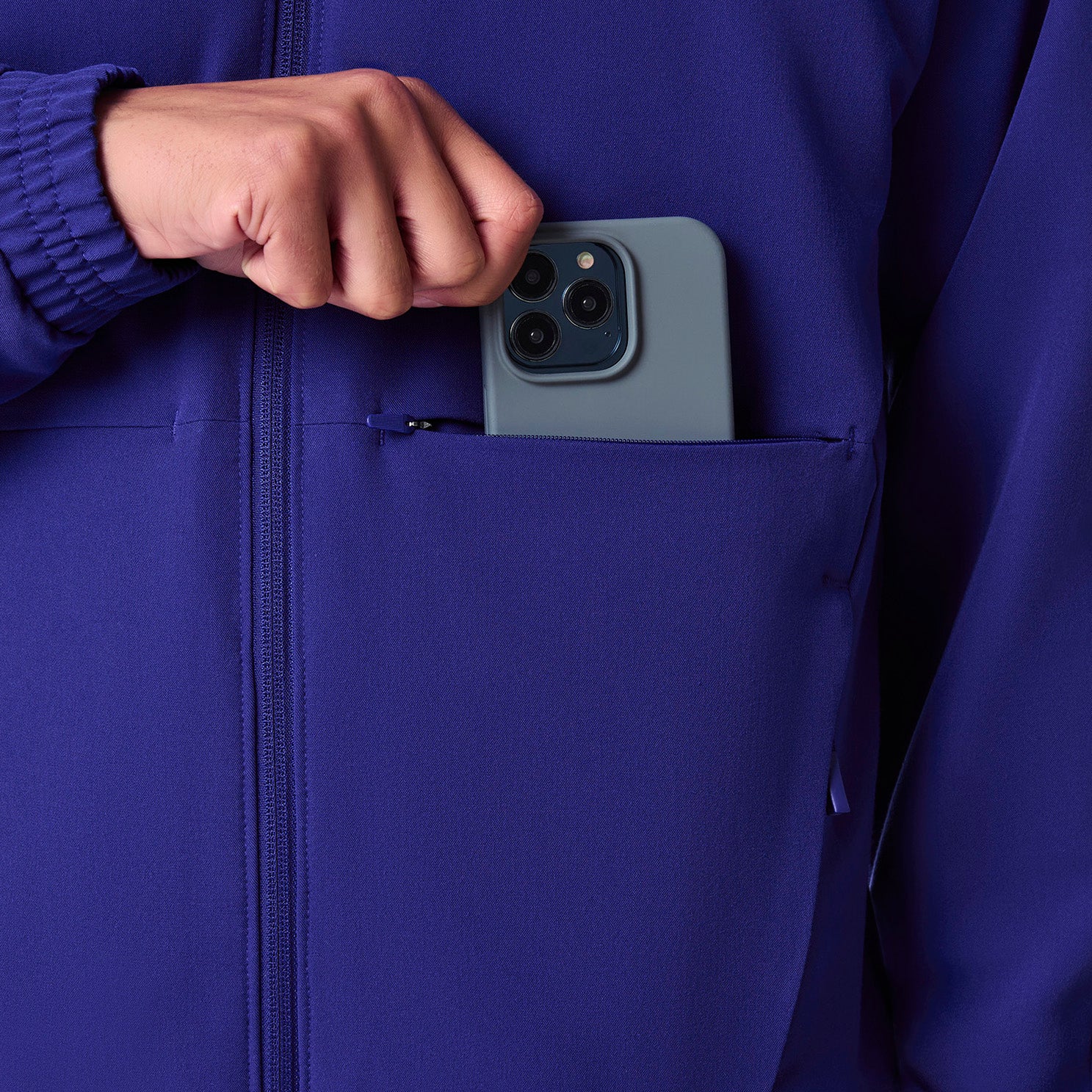 men's Deep Royal Blue Cobaki - Scrub Jacket - Image 7