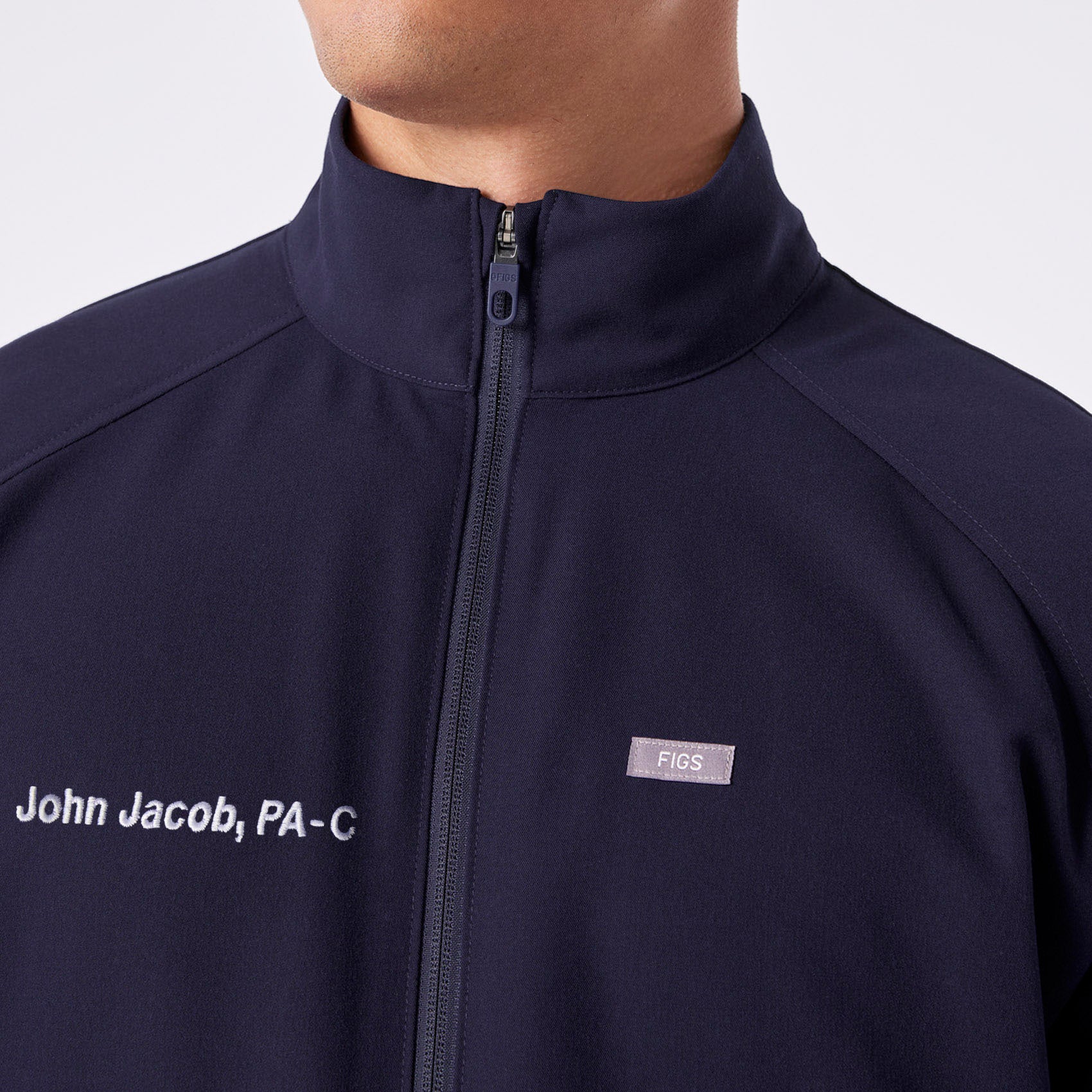 men's Navy Cobaki - Scrub Jacket - Image 6