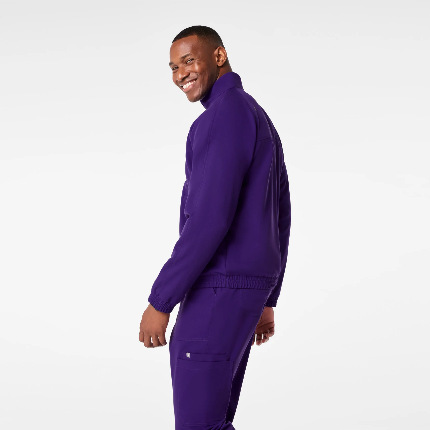 men's Purple Pulse Cobaki - Scrub Jacket - Image 3