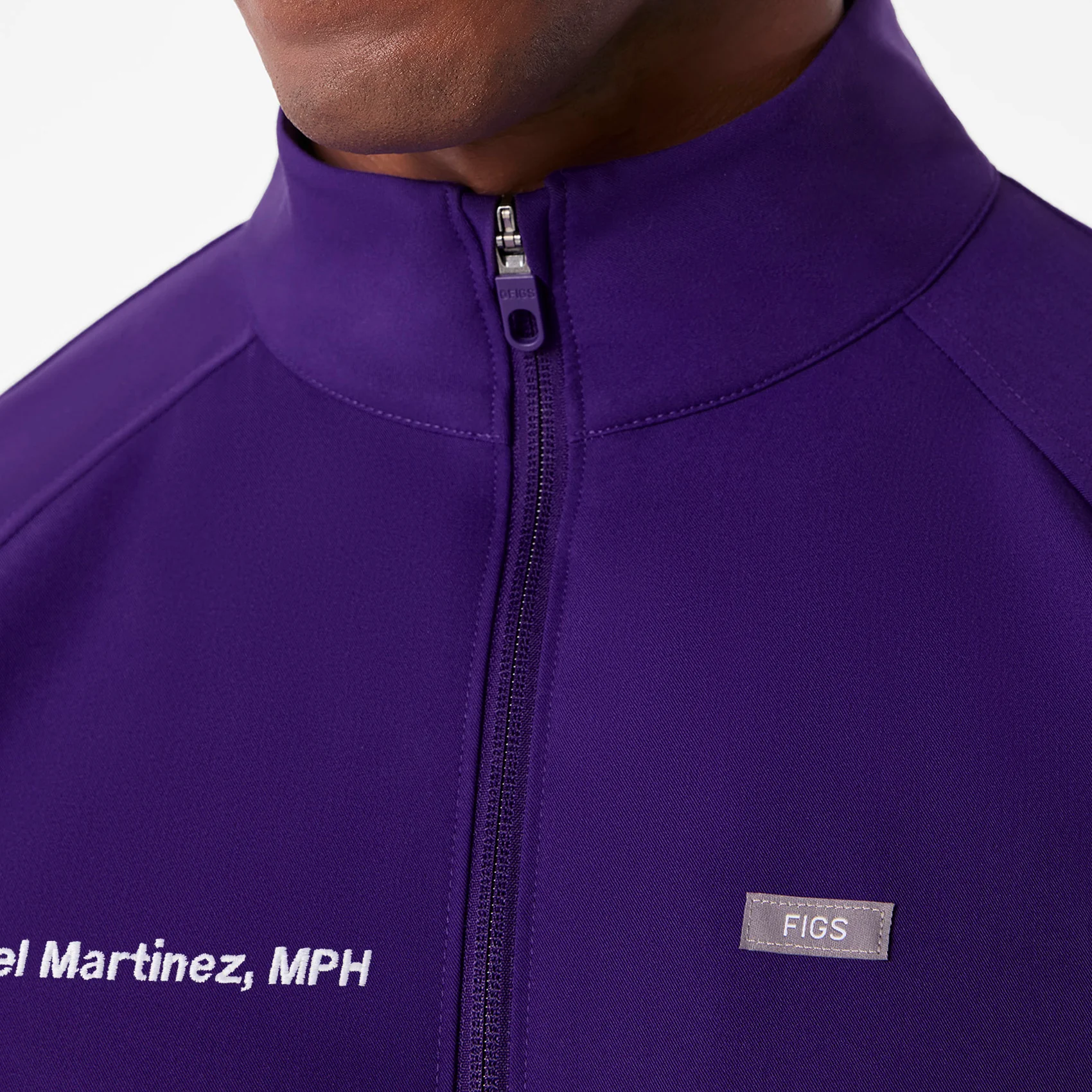 men's Purple Pulse Cobaki - Scrub Jacket - Image 6