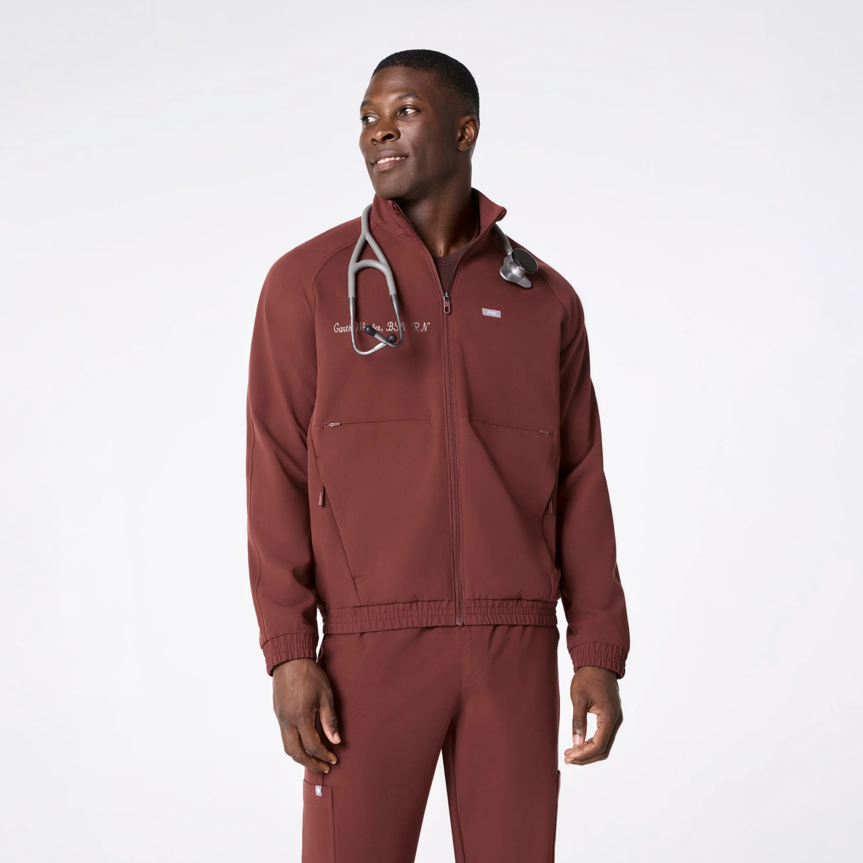 men's Walnut Cobaki - Scrub Jacket