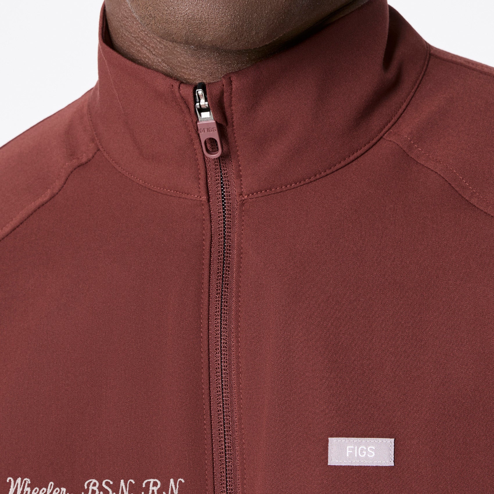 men's Walnut Cobaki - Scrub Jacket - Image 6