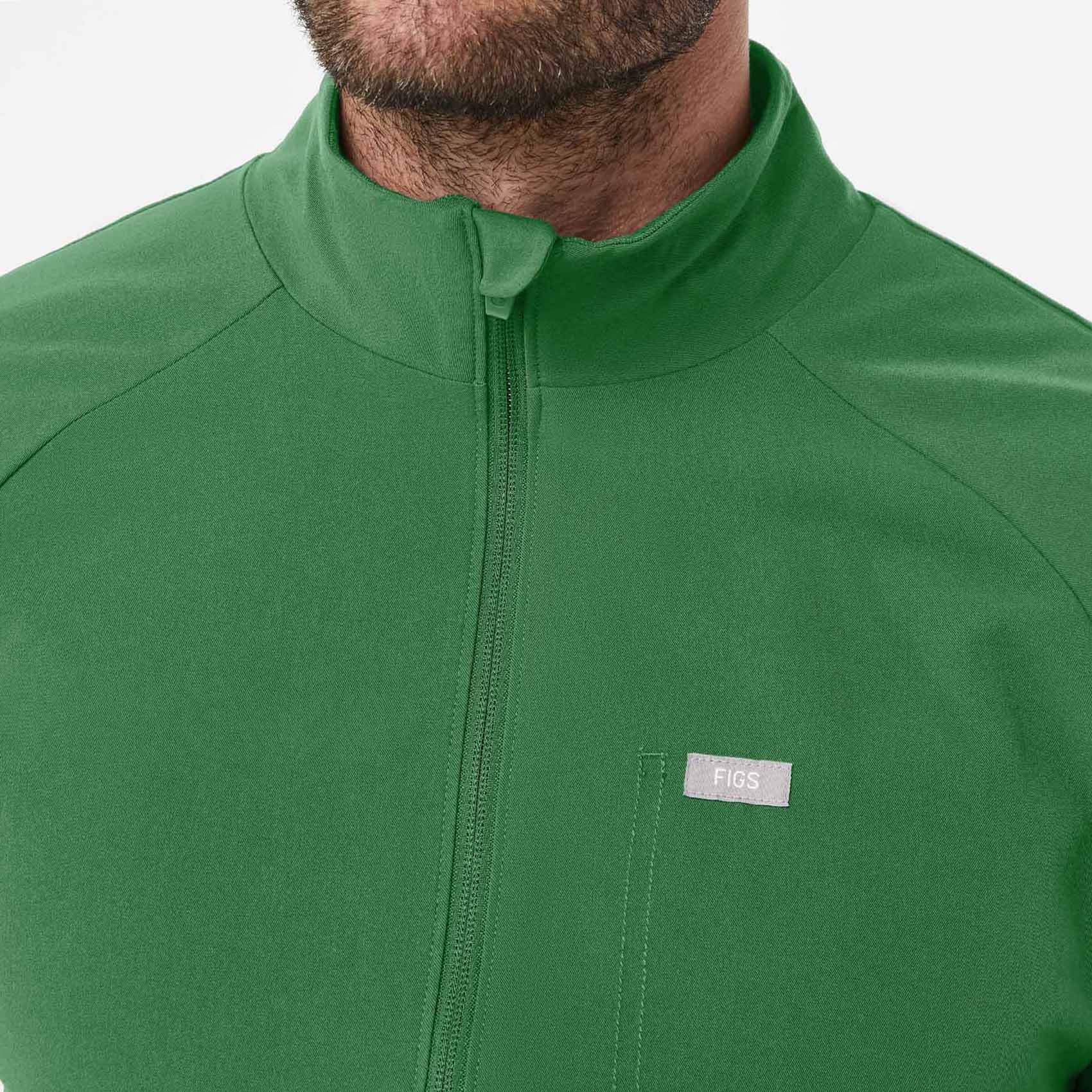 men's Indocyanine Green Cobaki - Scrub Jacket - Image 5