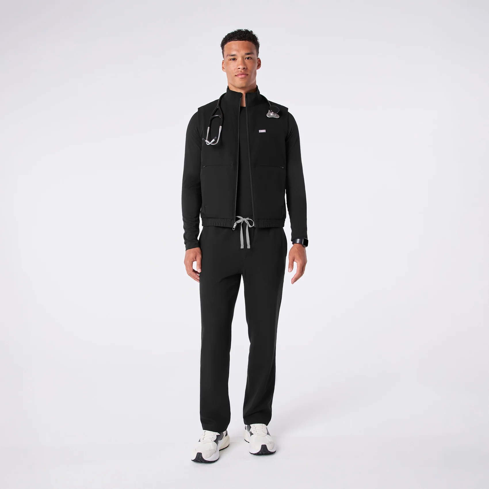 men's Black Cobaki Vest - Image 2