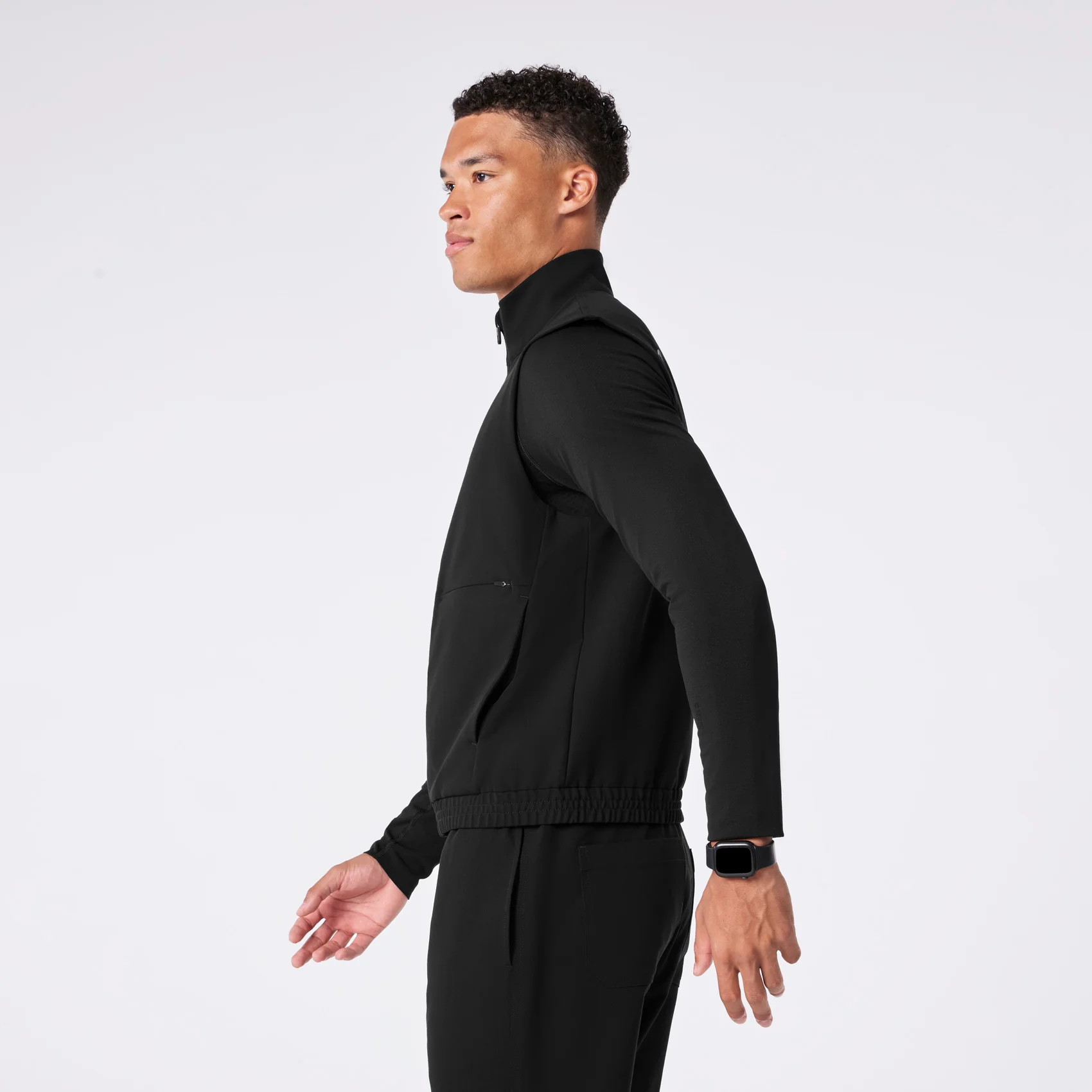 men's Black Cobaki Vest - Image 3
