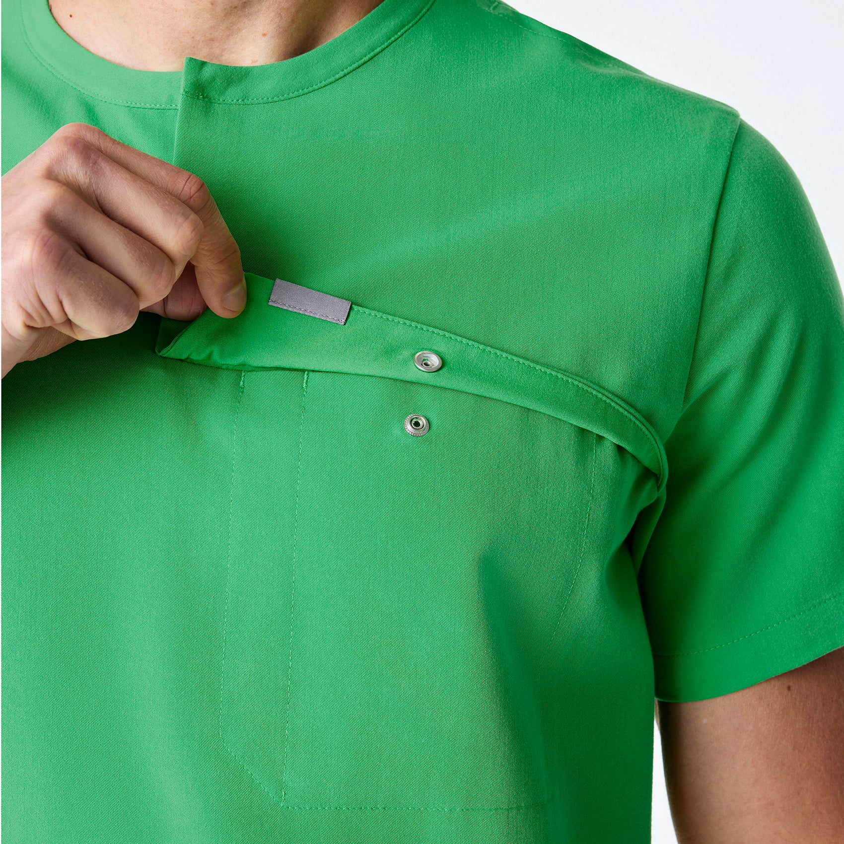 men's Emerald Corfield - Henley Scrub Top - Image 8