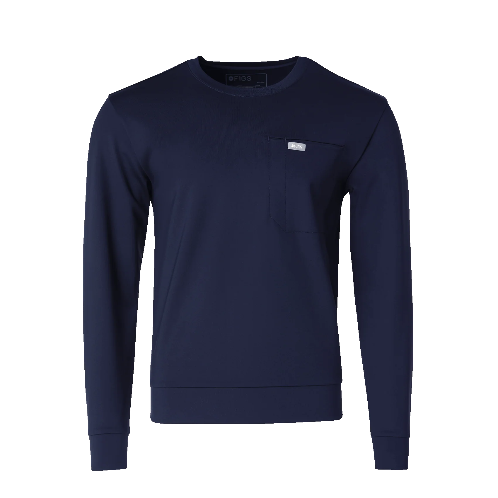 men's Navy Destin FORMx - Crewneck Scrub Top™ - Image 12