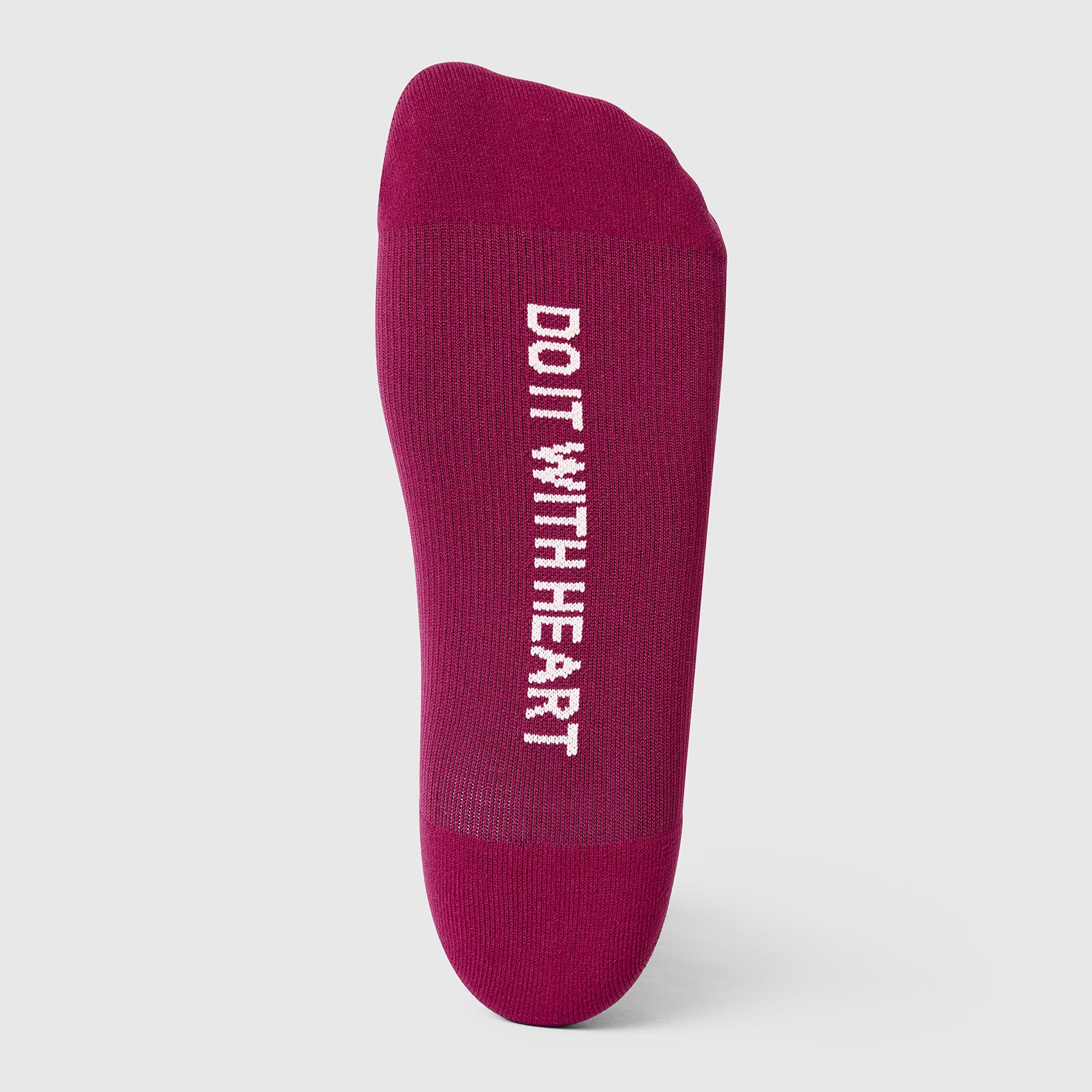 men's Deep Cranberry Fair Isle - Compression Socks - Image 2
