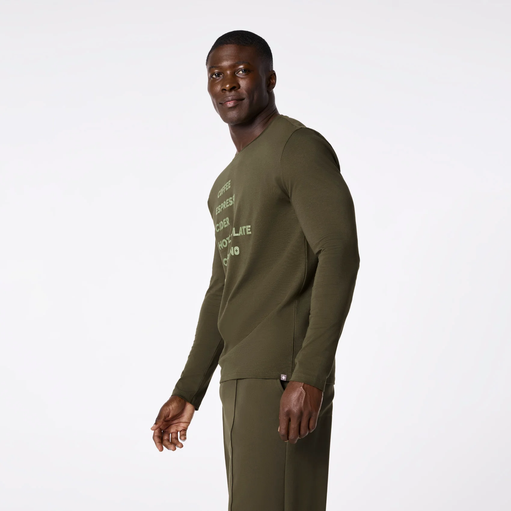 men's Spruce Fall Brews Supersoft - Longsleeve Underscrub - Image 4
