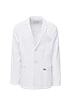 men's White Harlem - Slim Short Lab Coat - Image 16