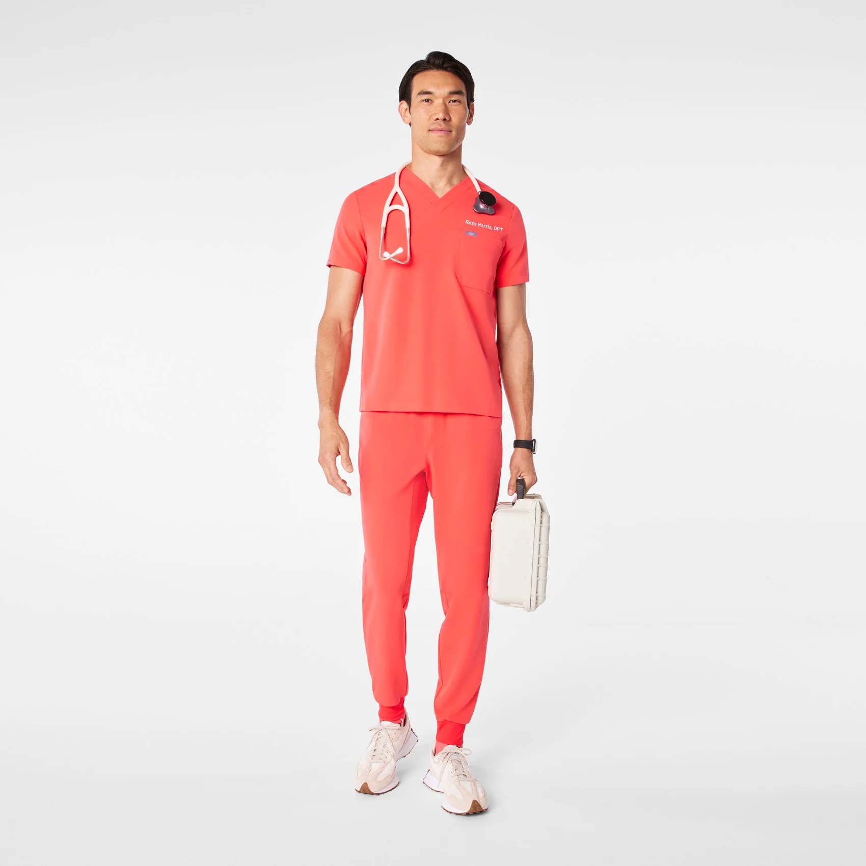 men's Fireside Leon - Three-Pocket Scrub Top™ - Image 2