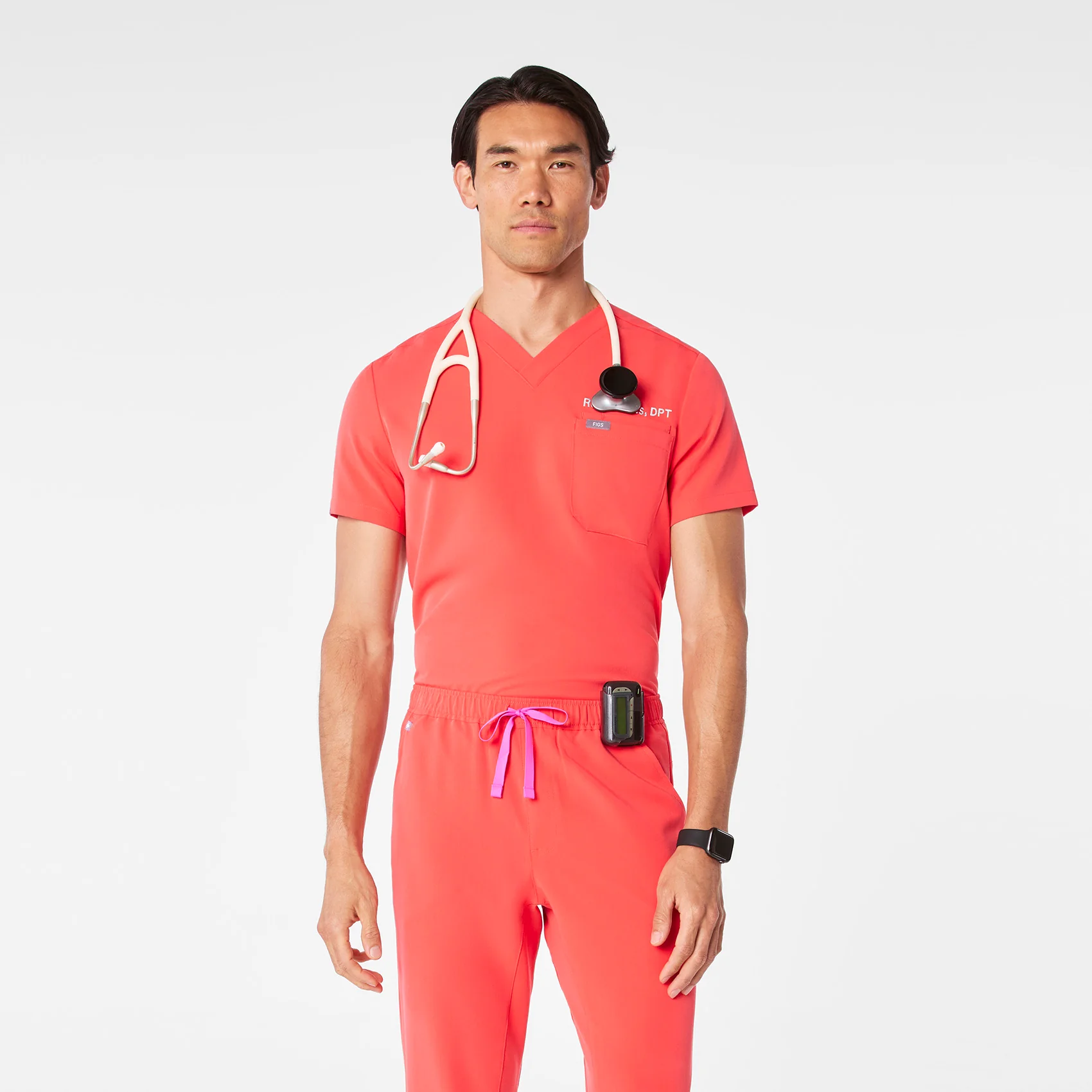 men's Fireside Leon - Three-Pocket Scrub Top™ - Image 5