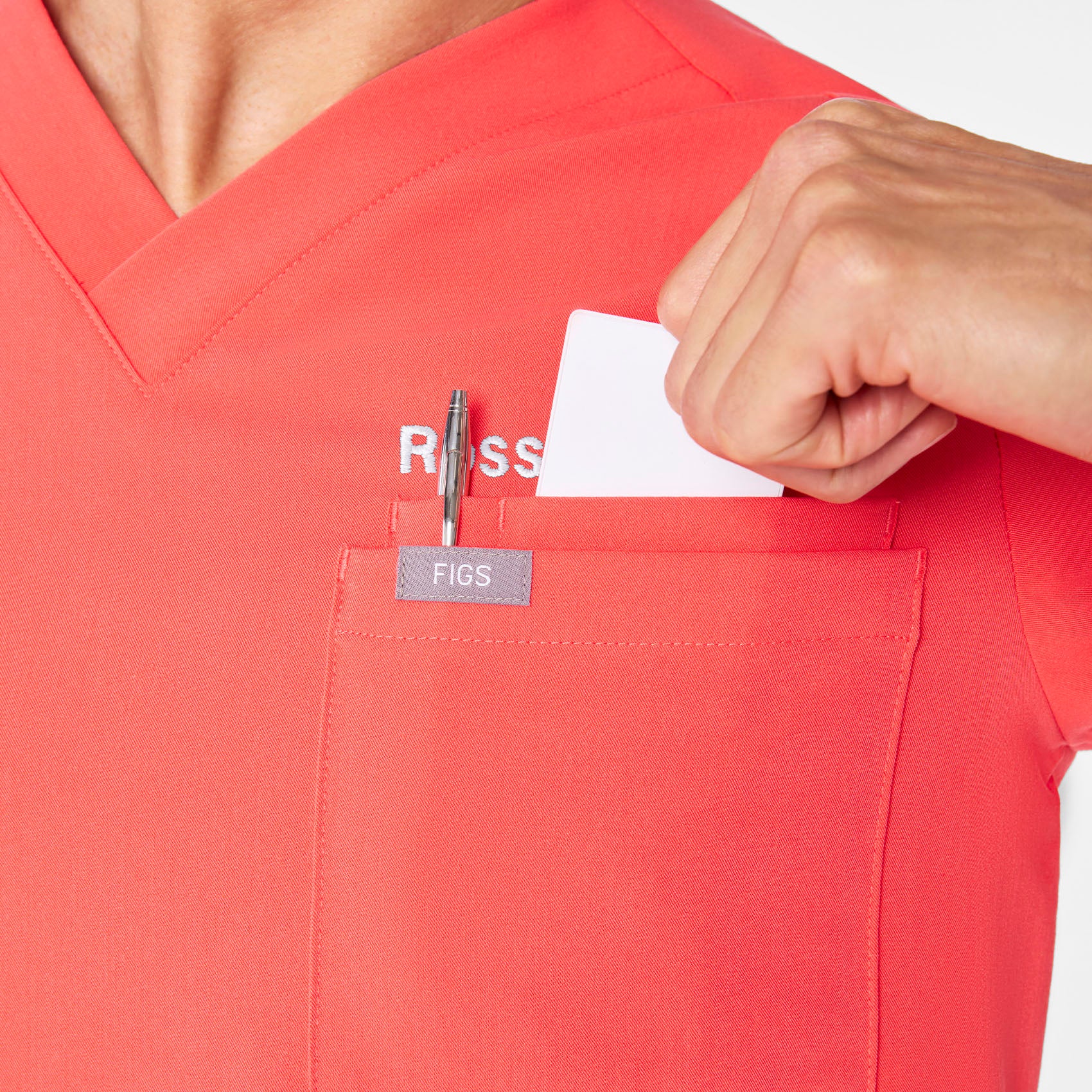 men's Fireside Leon - Three-Pocket Scrub Top™ - Image 7