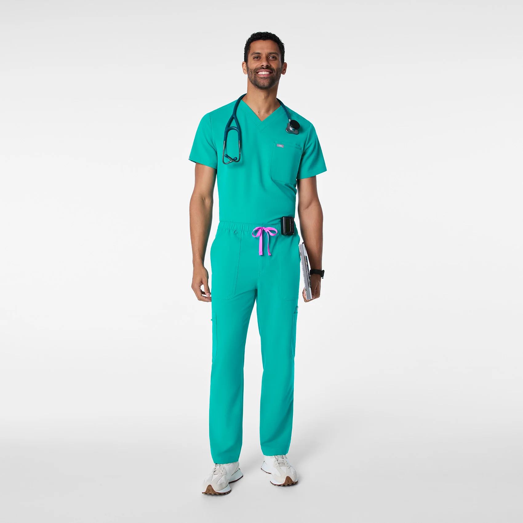 men's Lagoon Leon - Three-Pocket Scrub Top™ - Image 2