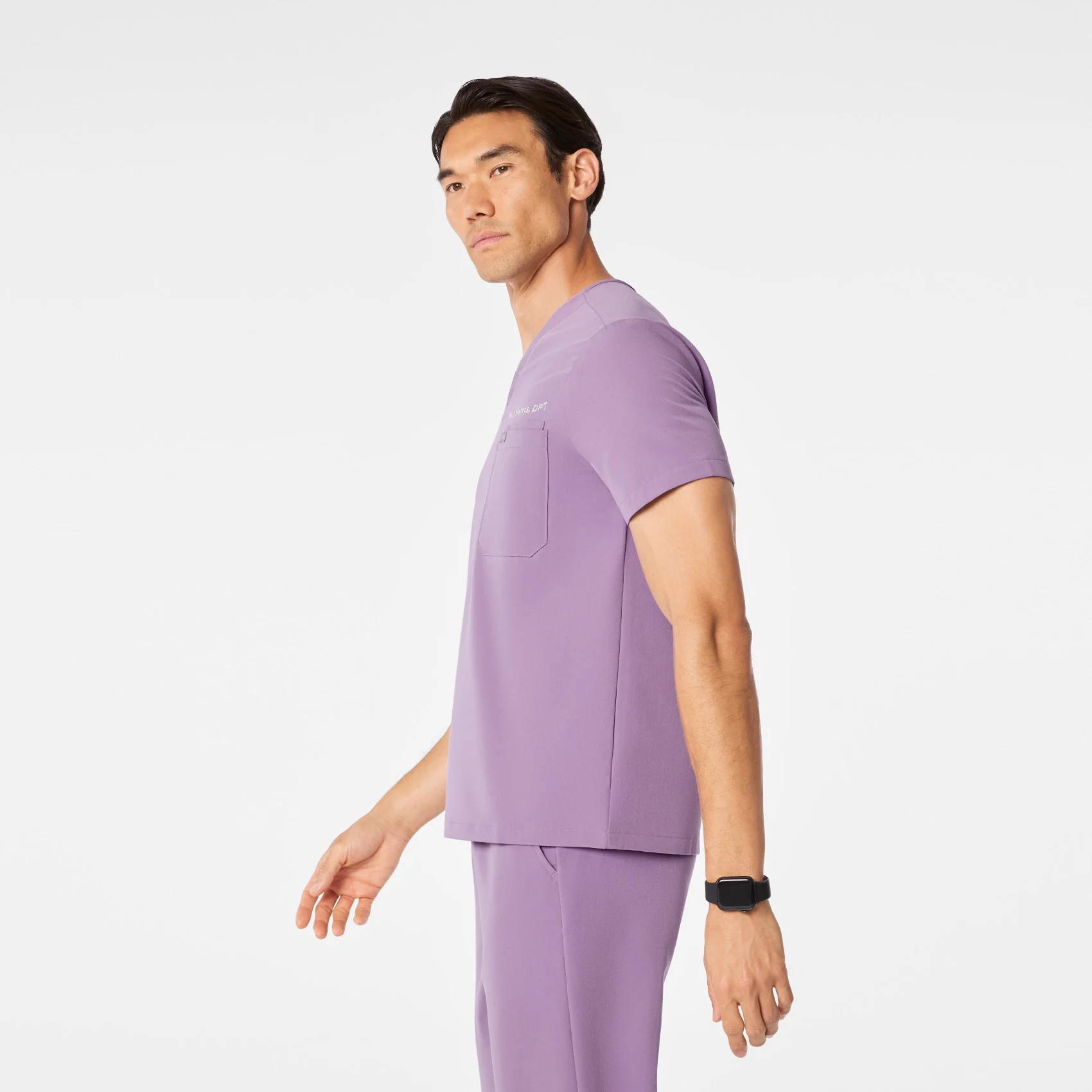 men's Purple Haze Leon - Three-Pocket Scrub Top™ - Image 3