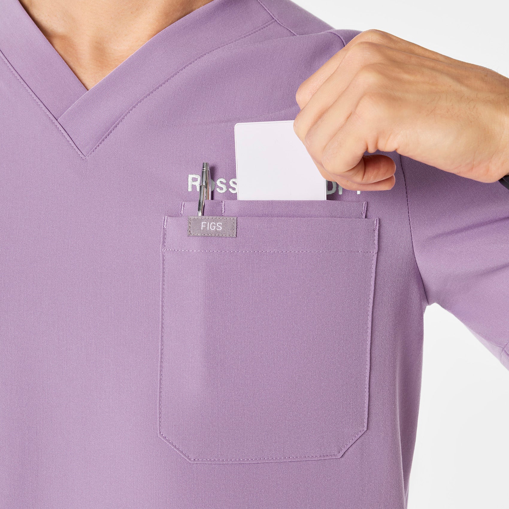 men's Purple Haze Leon - Three-Pocket Scrub Top™ - Image 7