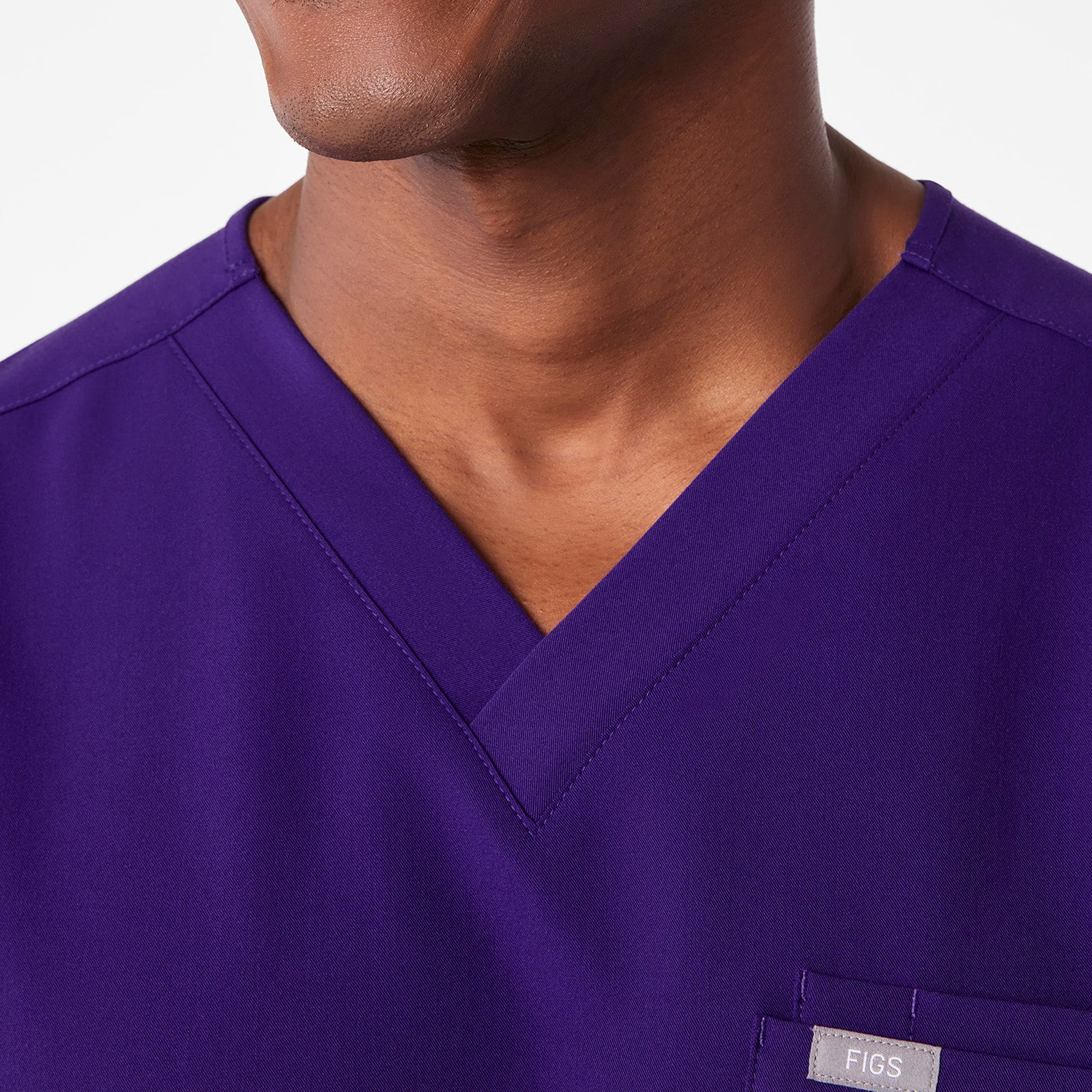 men's Purple Pulse Leon - Three-Pocket Scrub Top™ - Image 5