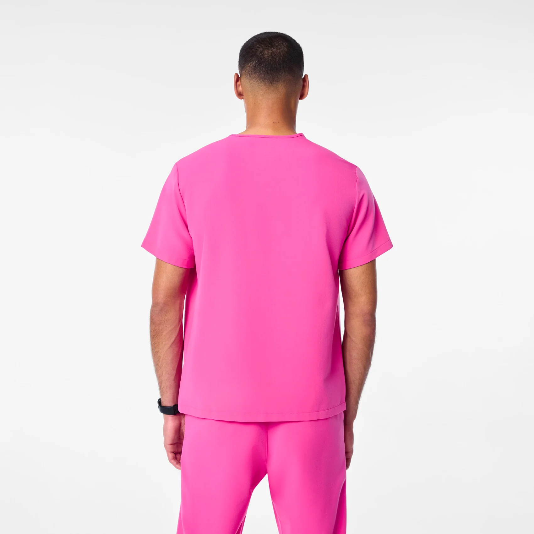 men's Rapid Response Pink Leon - Three-Pocket Scrub Top™ - Image 4