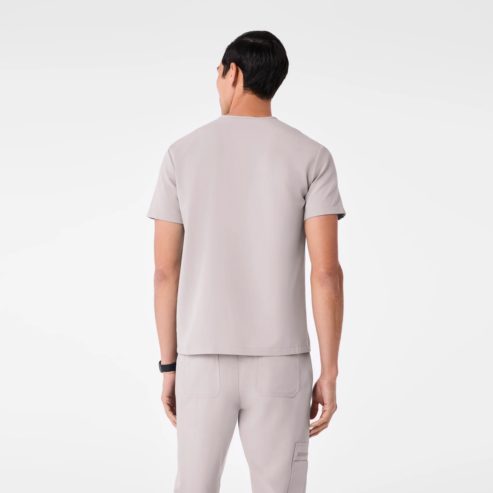 men's Slate Leon - Three-Pocket Scrub Top⢠- Image 4