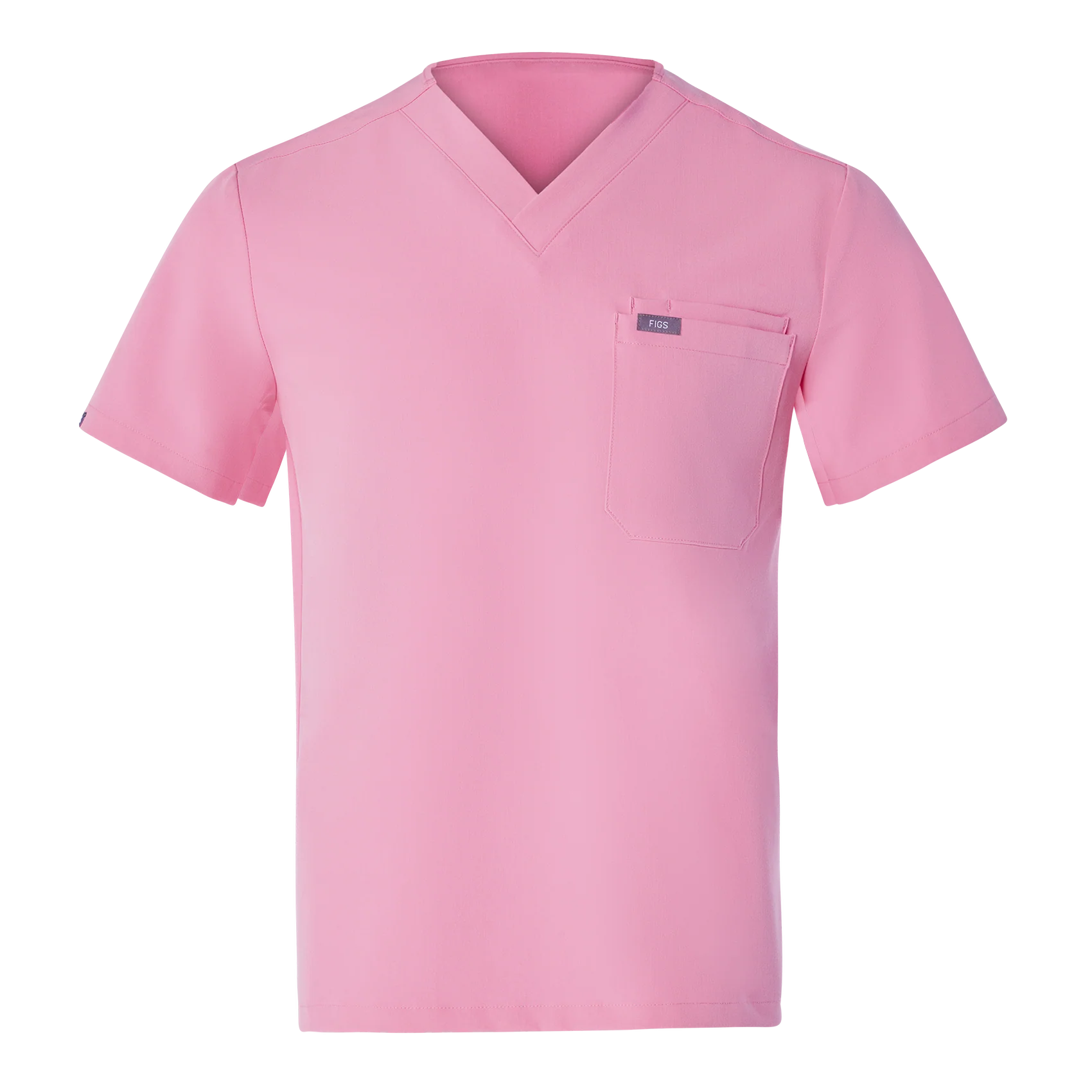 men's Sunrise Pink Leon - Three-Pocket Scrub Top™ - Image 8
