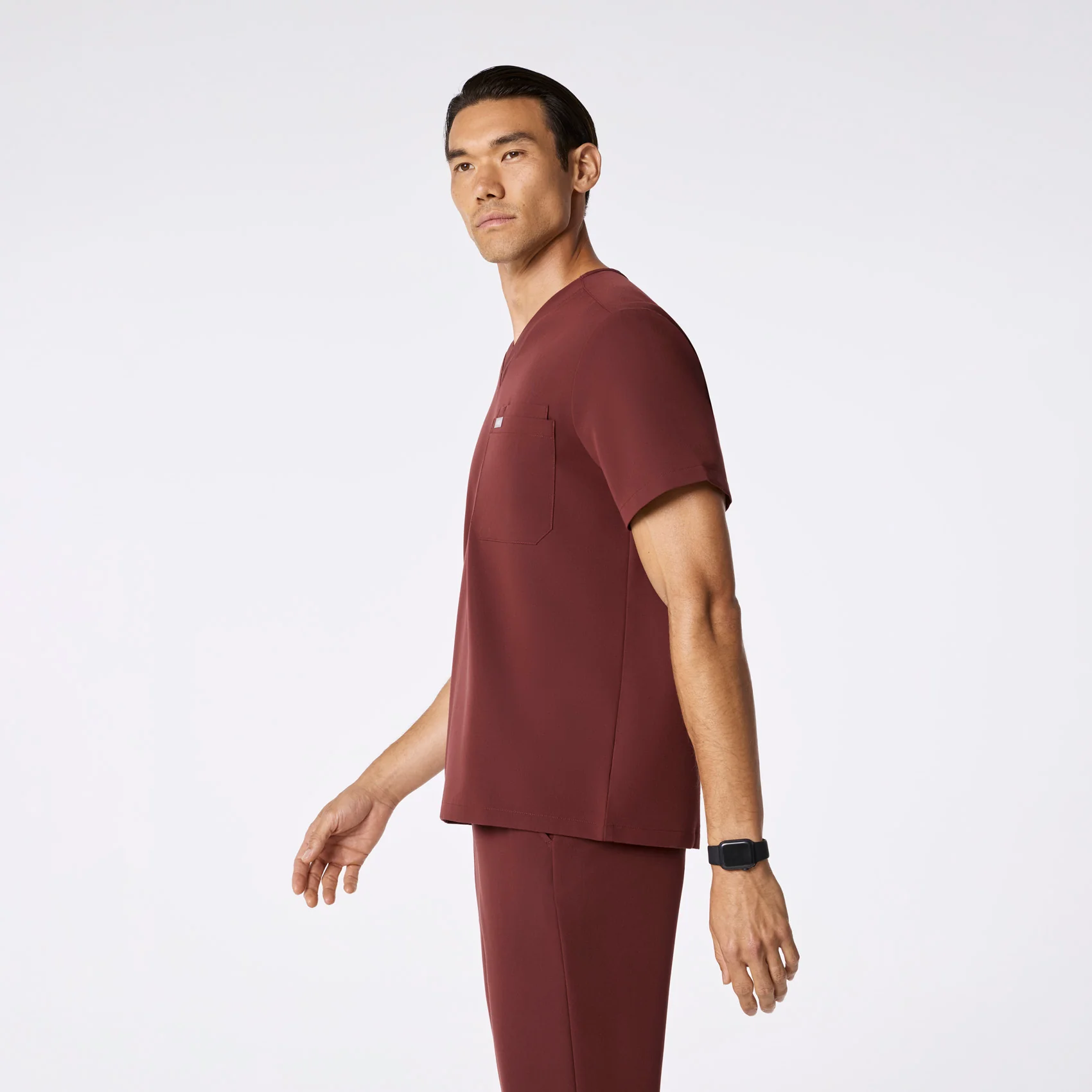 men's Walnut Leon - Three-Pocket Scrub Top™ - Image 3