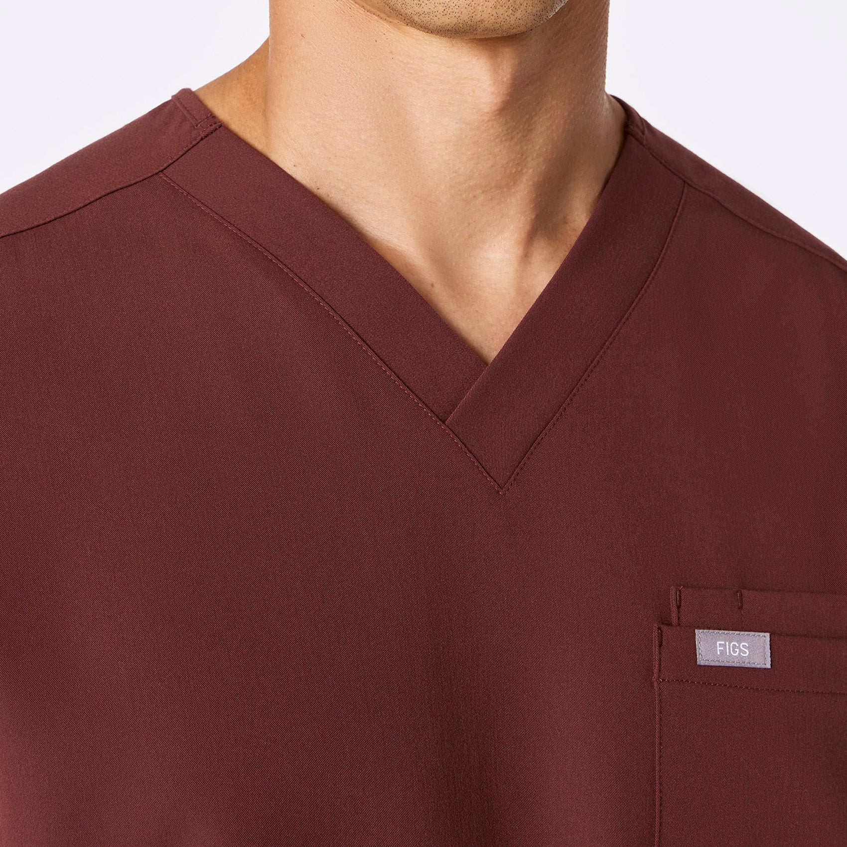 men's Walnut Leon - Three-Pocket Scrub Top™ - Image 5